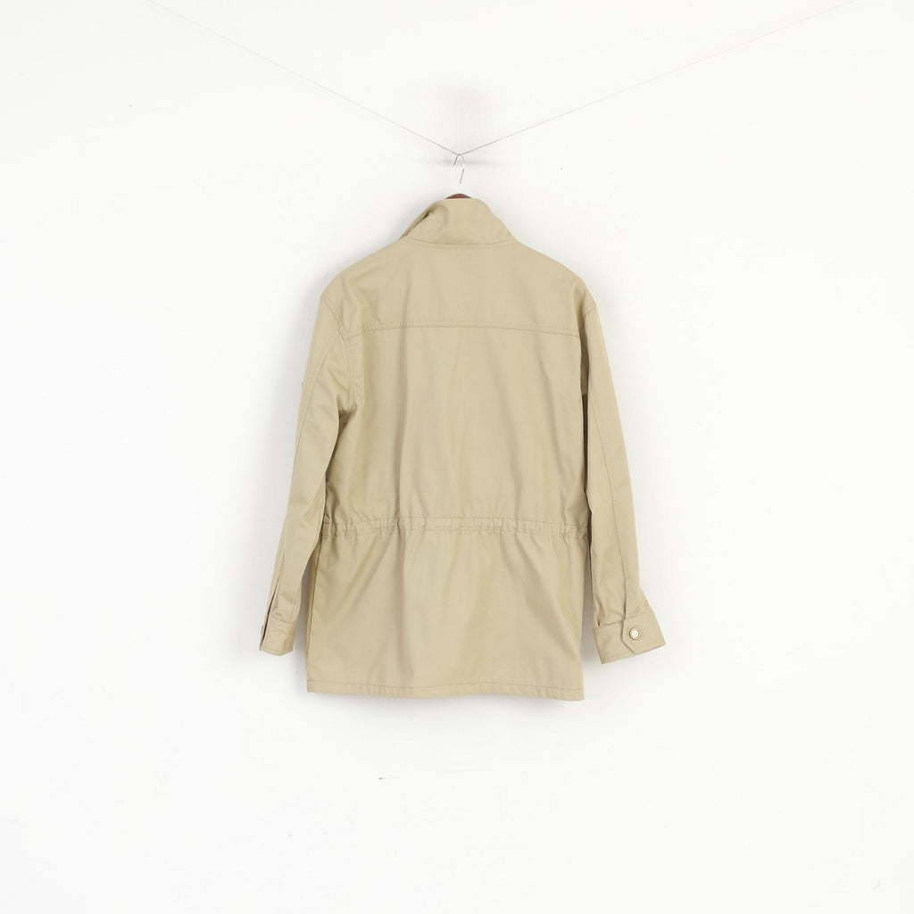 Atlas For Men M Veste Beige Outdoor Comfort Zip Up Léger Multi Poche Haut