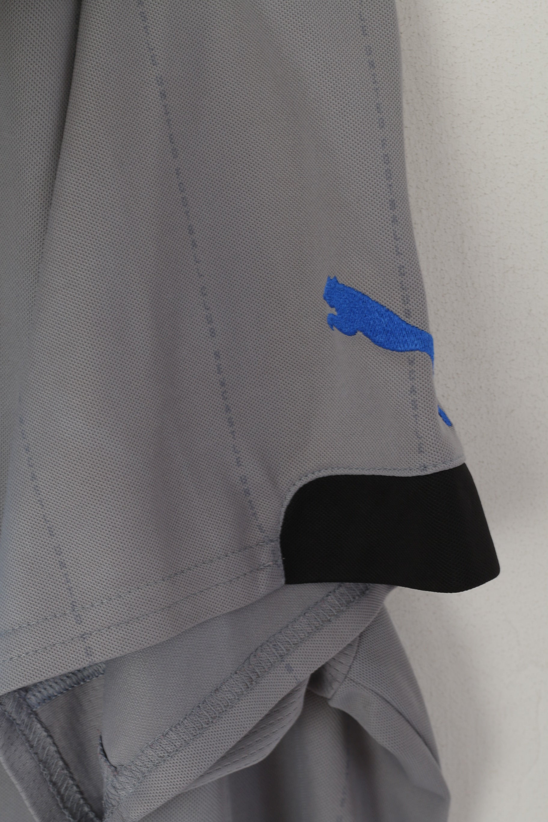 Puma NUFC Men XL Shirt Grey Newcastle United Football Club Sport Jersey Top