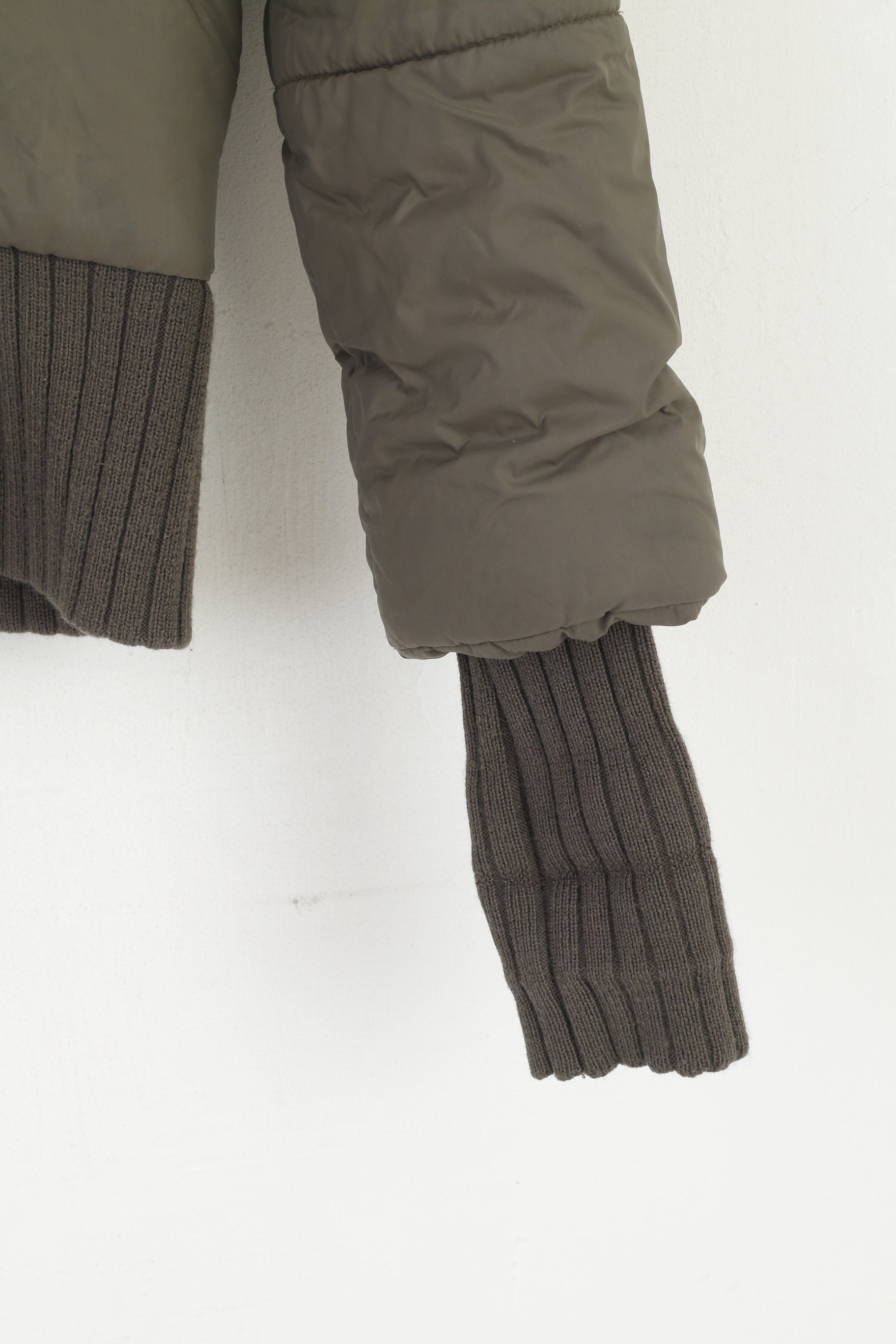 Giacca Audi Equestrian Masters da donna M color kaki imbottito in nylon impermeabile