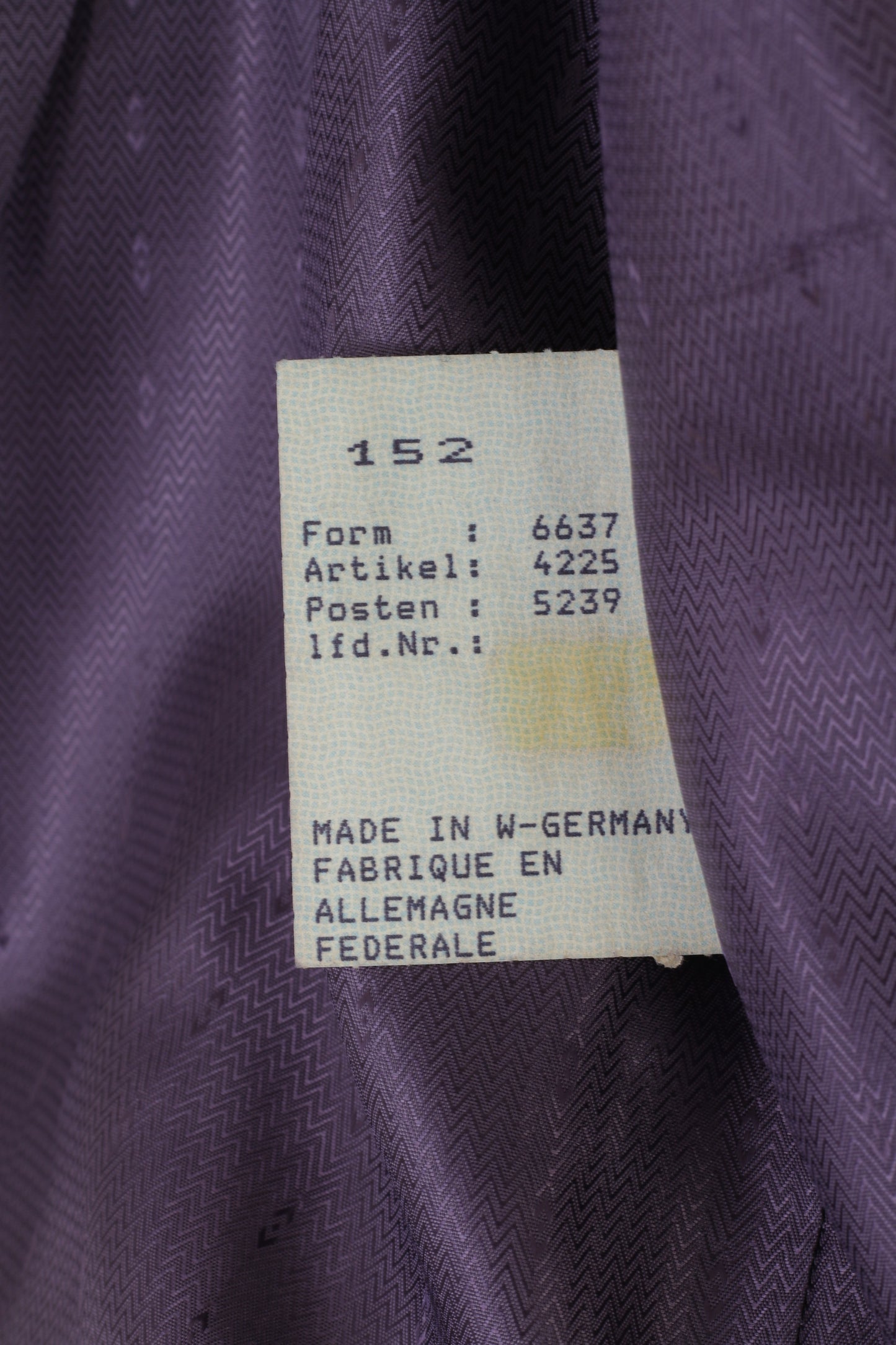 Vintage Boys 152 Blazer Purple Shiny Viscose Retro Disco Single Breasted Jacket