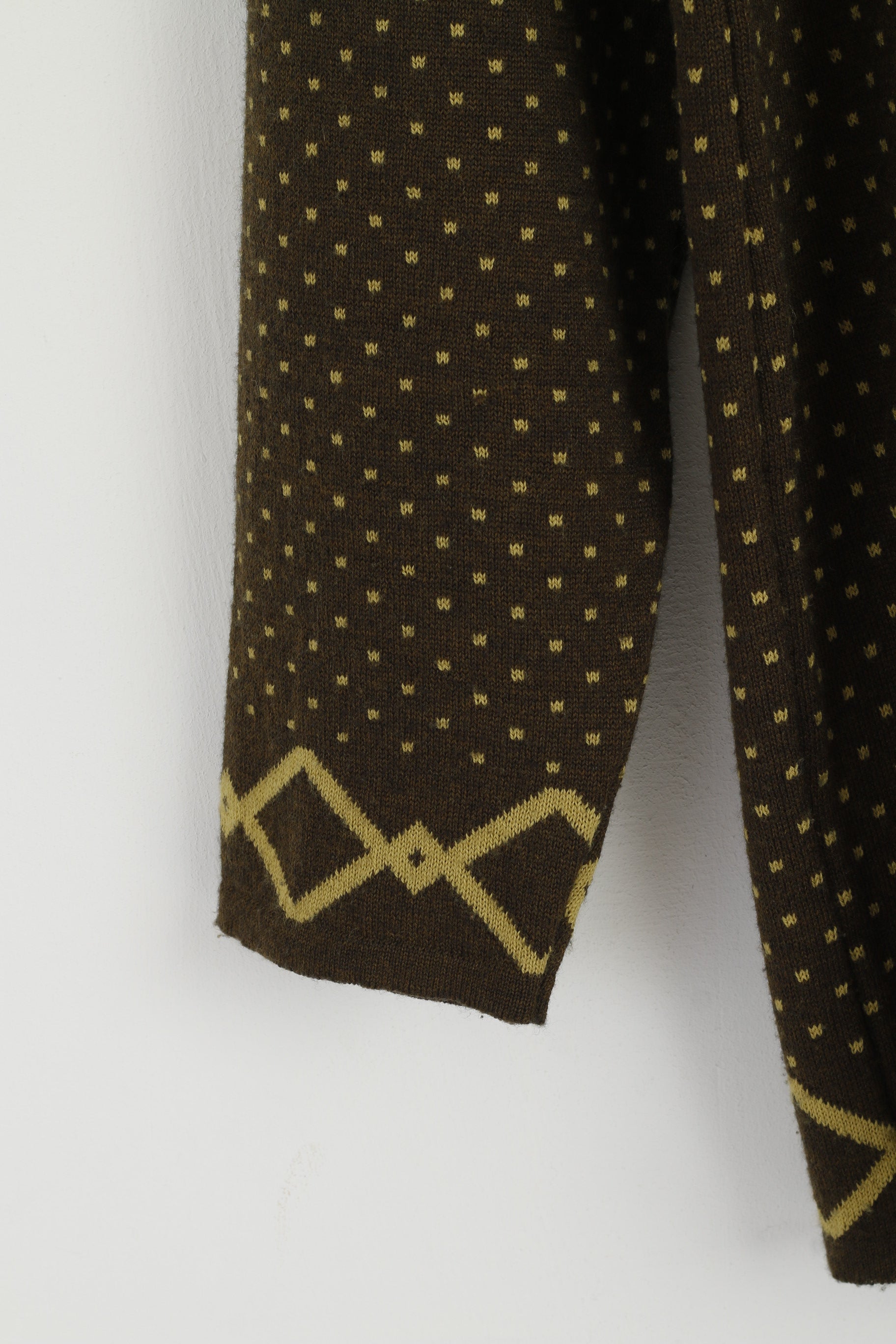 Kello Femmes 16 42 Pull Vert Pull Laine Aztèque Boho Pull Oversize