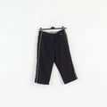 Nike Women 10/12 M 168 Cropped Trousers Black Sport Trainig Run Activewear