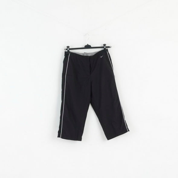 Pantaloni corti Nike Donna 10/12 M 168 Nero Sport Training Run Activewear