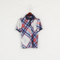 Joost Luiten Men S Polo Shirt Blue Check Pin High Golf Limited Edition Top