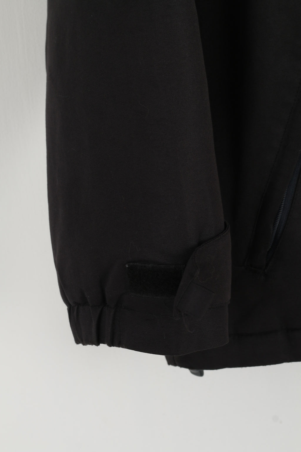 Reebok Garçons JXL 12 Âge Veste Noir Rembourré À Capuche Fermeture Éclair Complète Haut Classique