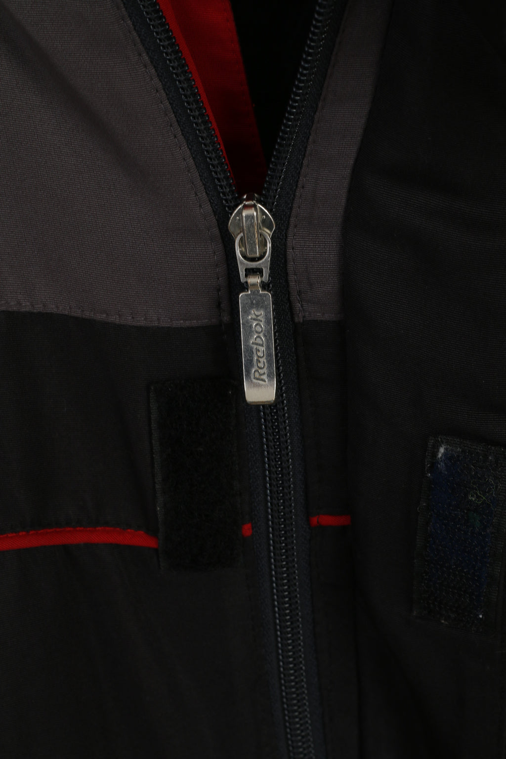 Reebok Garçons JXL 12 Âge Veste Noir Rembourré À Capuche Fermeture Éclair Complète Haut Classique