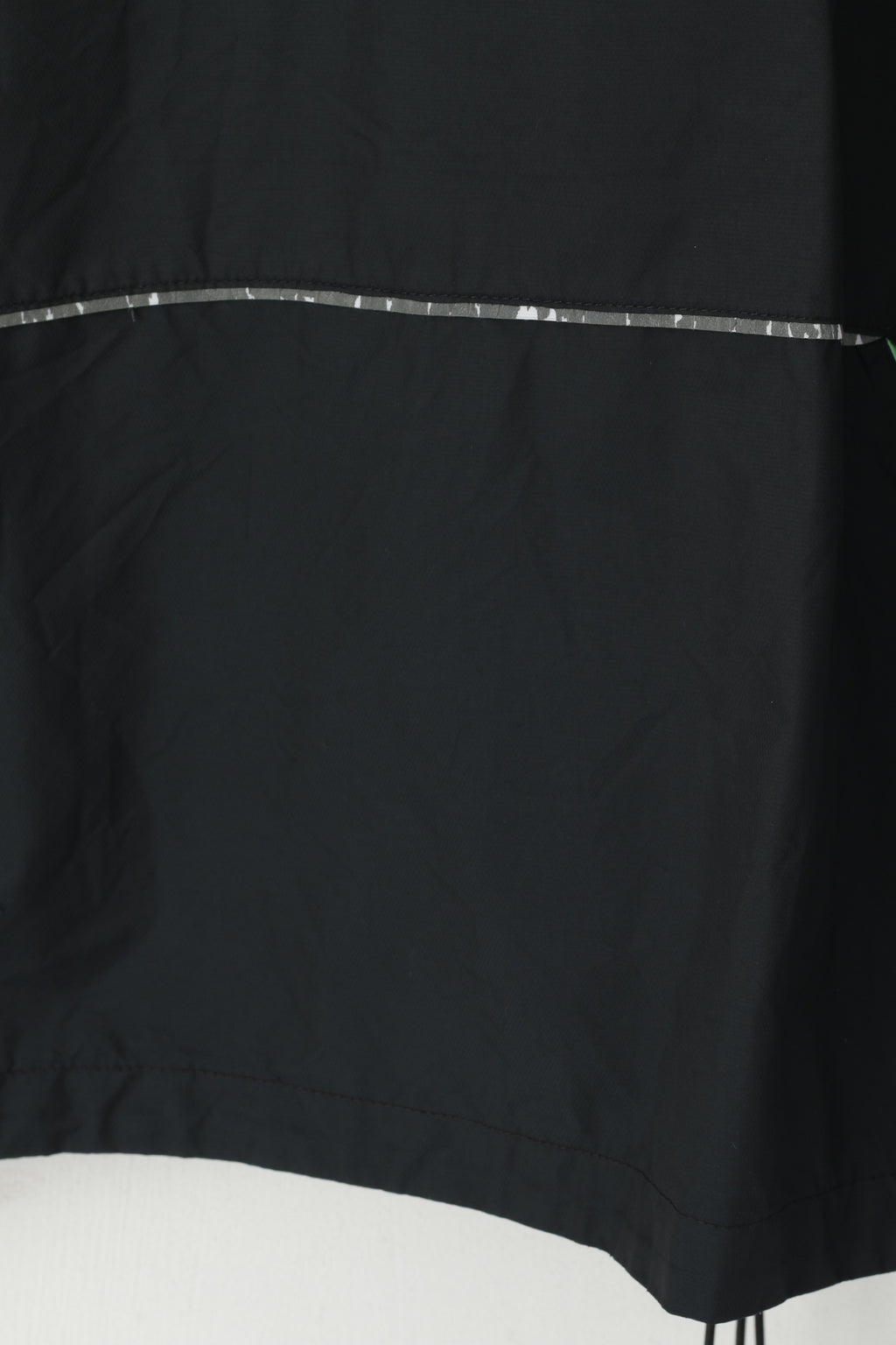 Giacca Nike Uomo L Nera Run Training Sport Leggera Cerniera intera Slim Fit Top riflettente