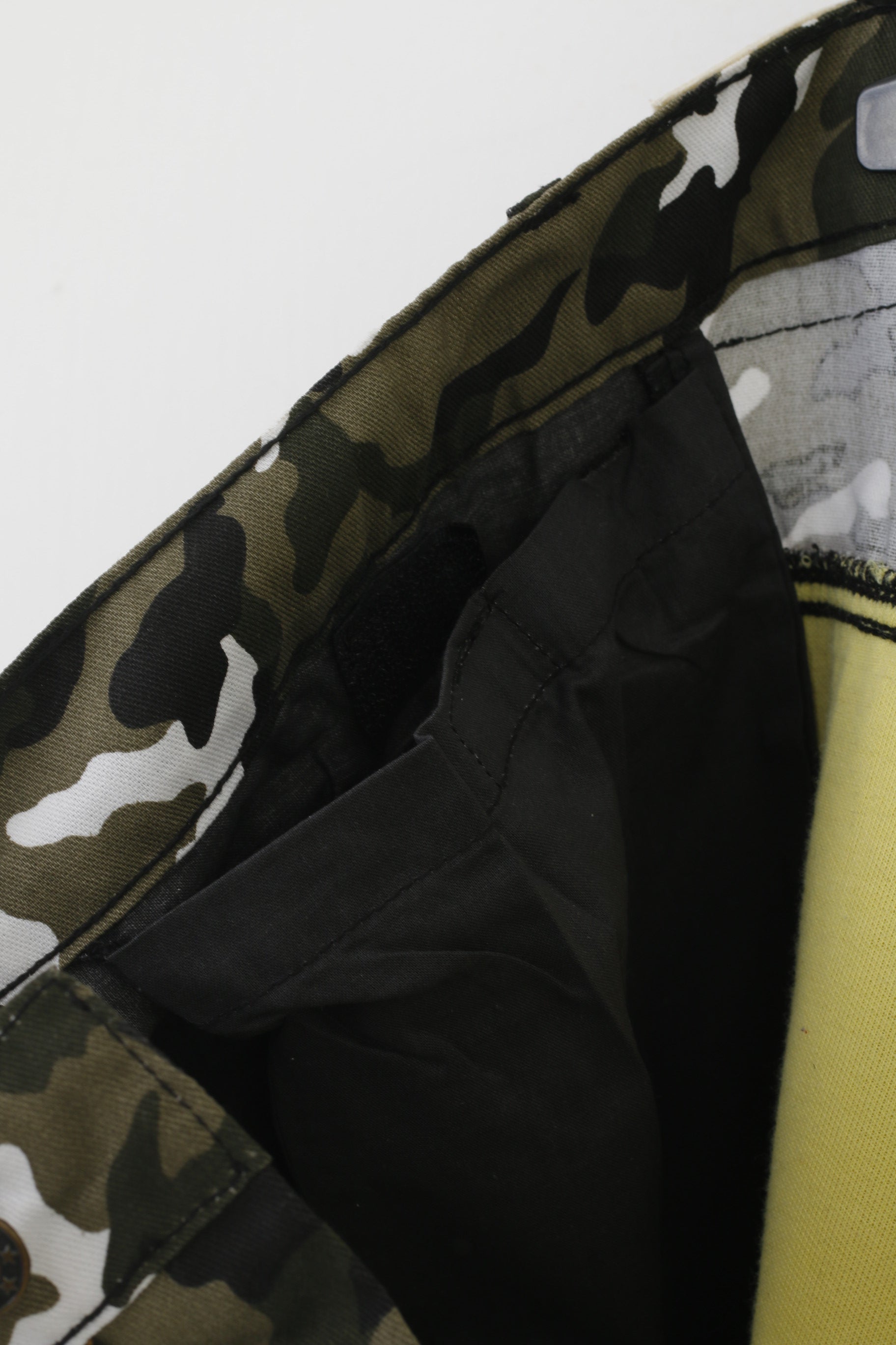 Biker Wears Hommes 44 60 Pantalon Vert Combat Camouflage Vitesse Pantalon en Coton
