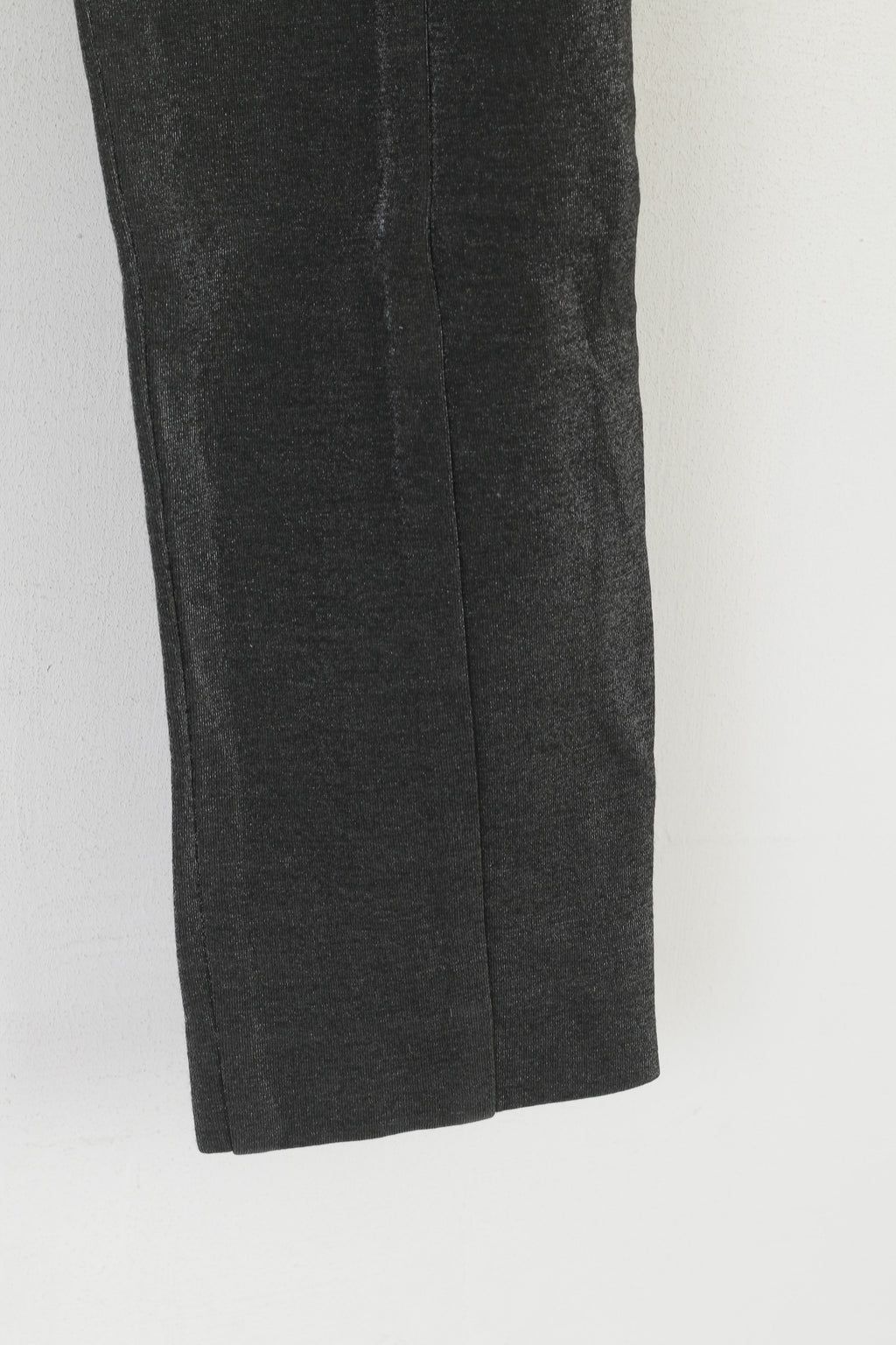 Who*S Who Femme 44 S Pantalon Argent Brillant Leggings Coton Mélangé Italie Pantalon