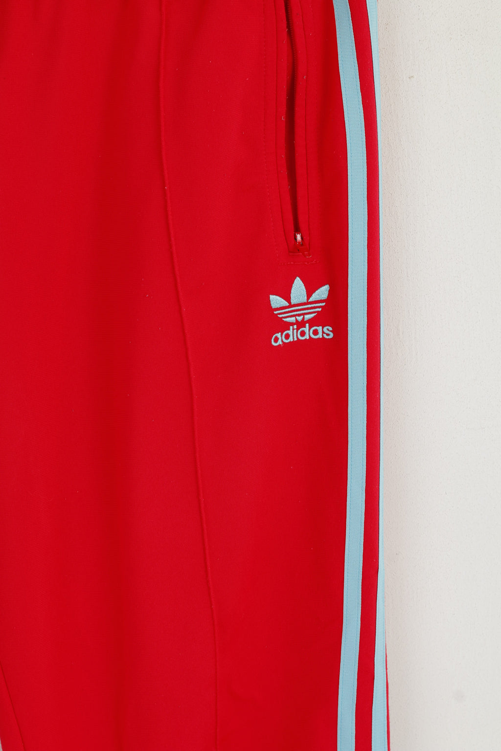 Adidas Femme 42 XL Pantalon de survêtement Raspberry 3 Stripe Retro Training Active Pantalon