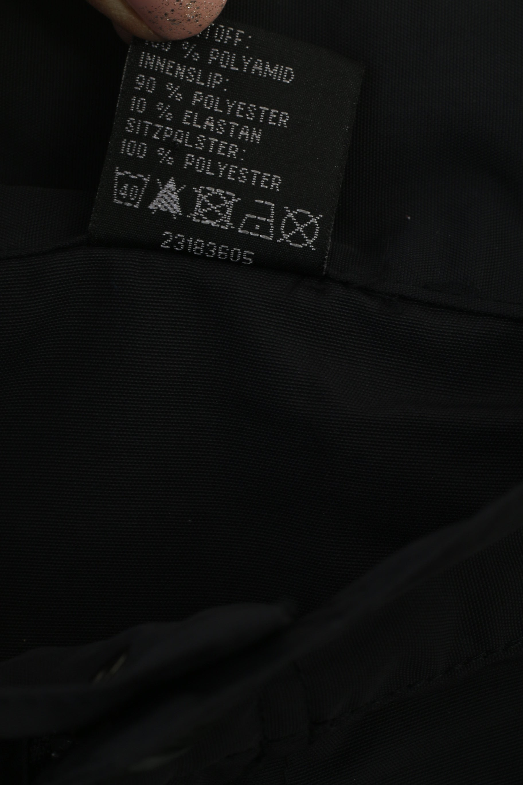 Crane Sports Men XL 56 Shorts Black Nylon Waterproof Sportswear