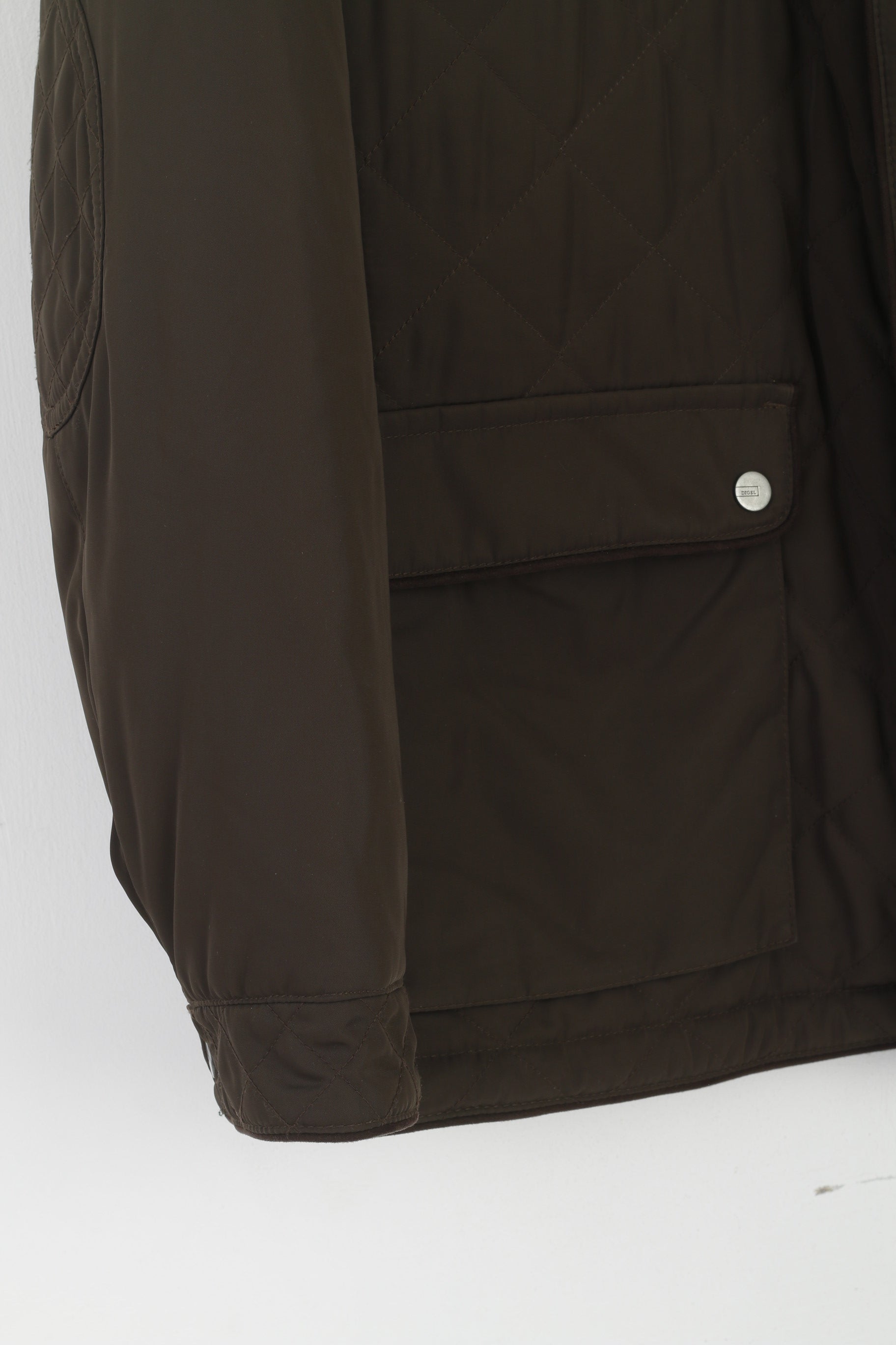 DIGEL – veste matelassée marron pour hommes, 60 50 XXXL, classique, Concept de vêtements pour hommes, haut d'extérieur