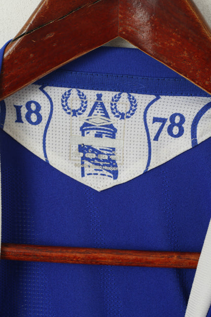 Maglia Umbro da uomo L Blu Everton Football Club Sportswear Jersey Nil Satis Top