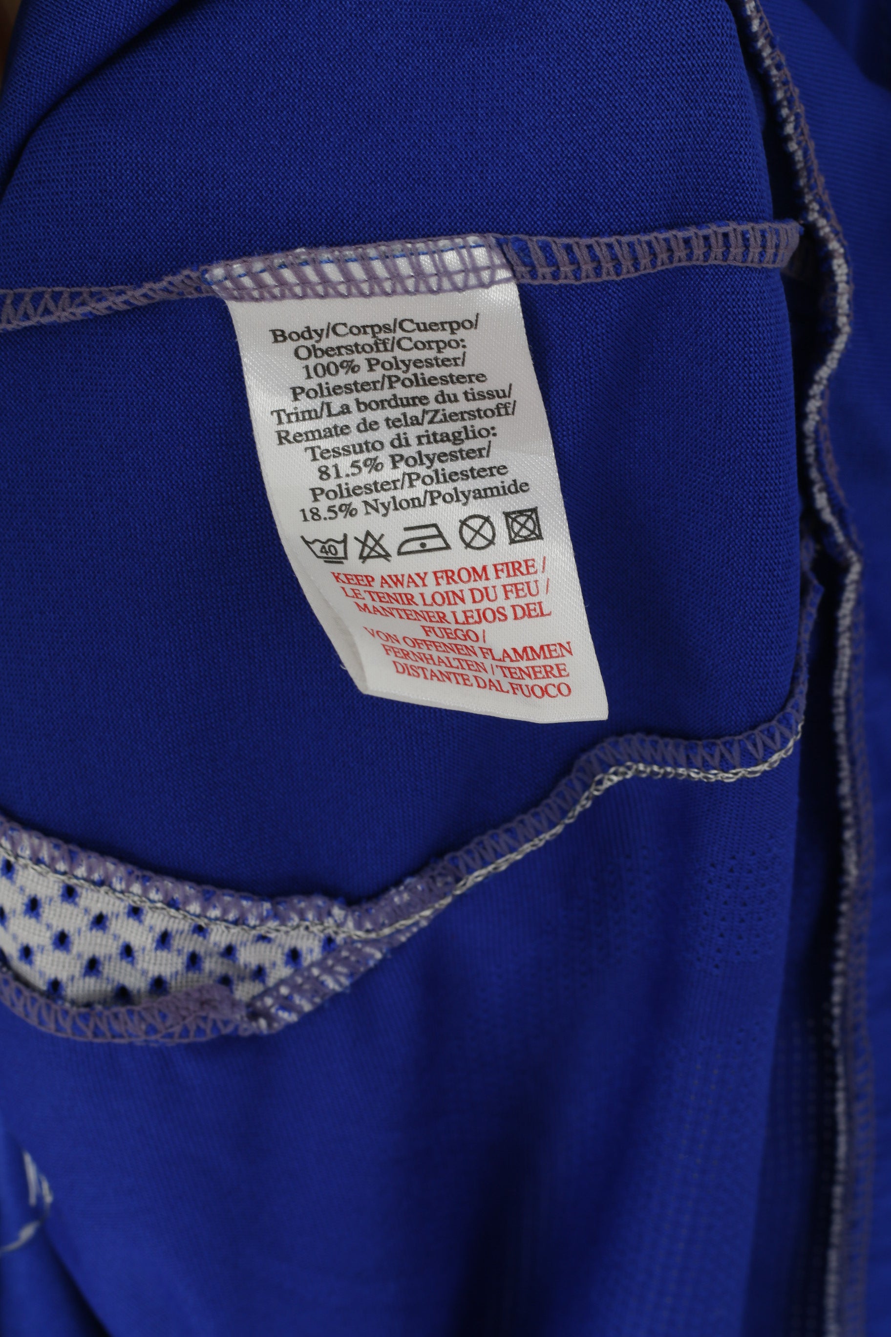 Umbro Men L Shirt Blue Everton Football Club Sportswear Jersey Nil Satis Top