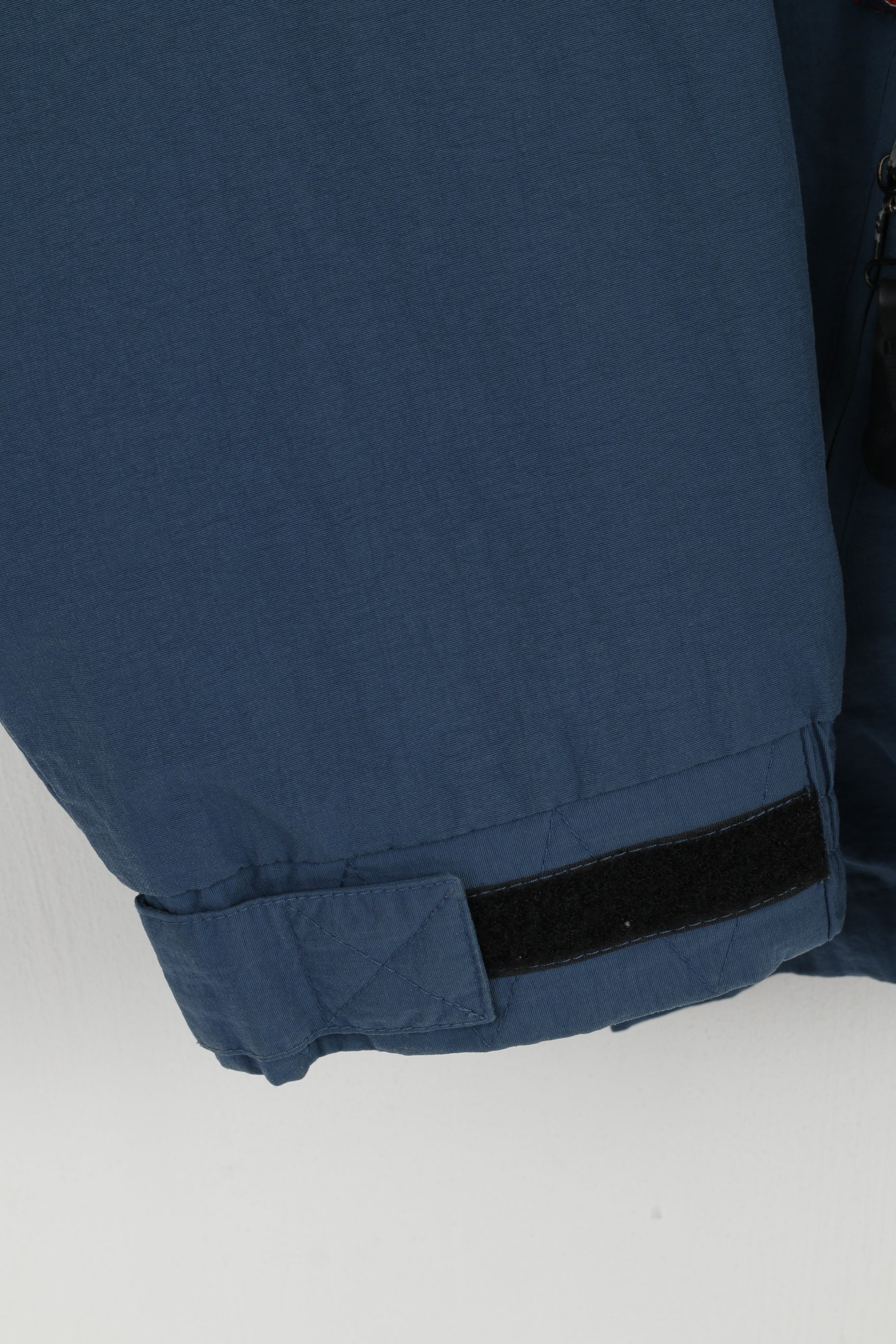 Giacca Puma da uomo L in nylon blu Perform 360 Top casual vintage con cerniera intera