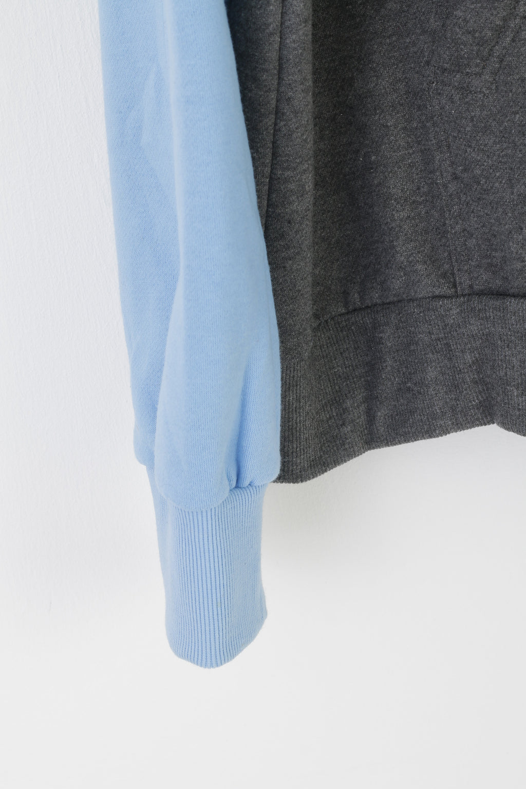 Manchester City Homme XXL Sweat Bleu Coton Full Zipper Capuche MCFC Top