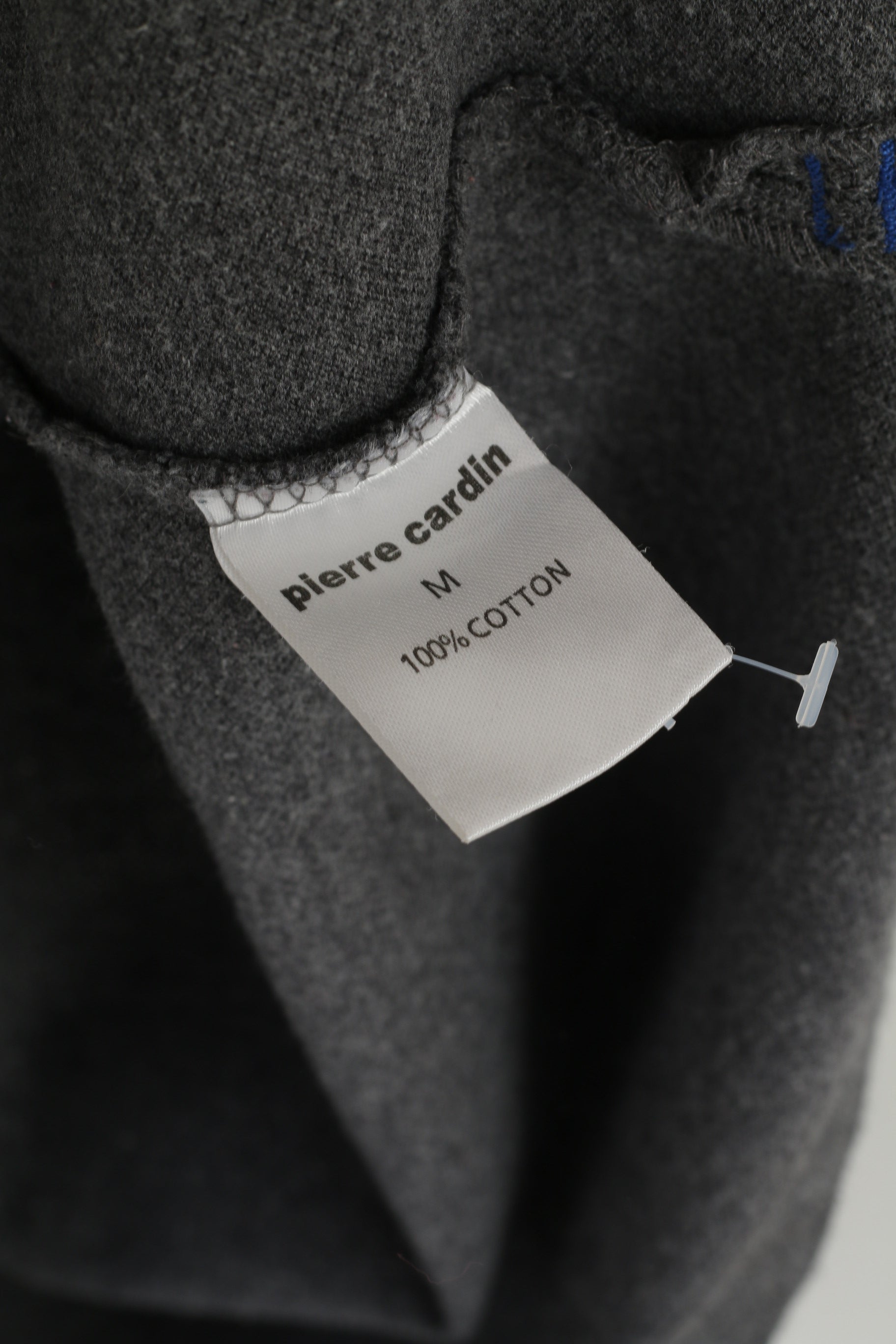 Pierre Cardin Homme M Polo Gris Coton Boutons Détaillés Haut Classique