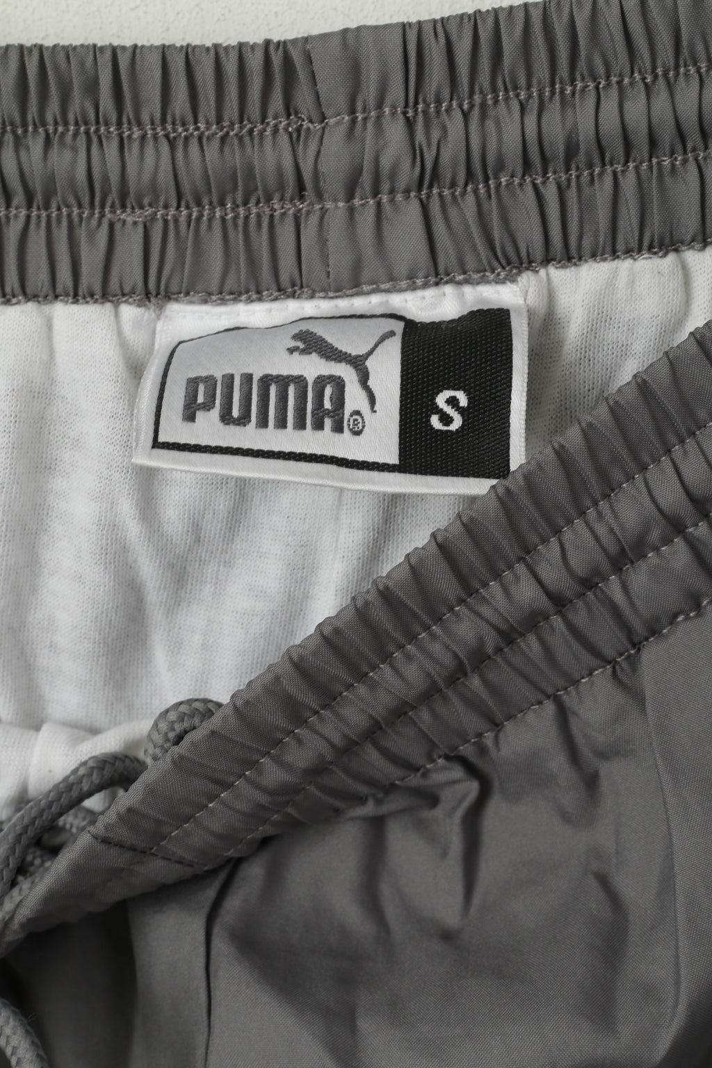 Puma Pantalon de survêtement pour homme Gris Sport Retro Sportswear Zip Leg Pantalon de survêtement