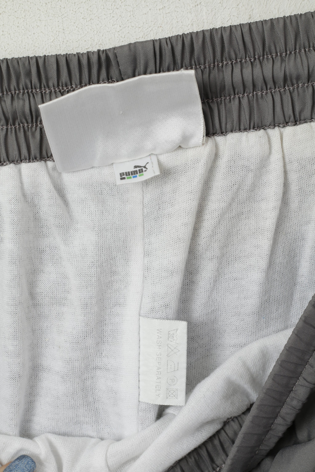 Puma Pantalon de survêtement pour homme Gris Sport Retro Sportswear Zip Leg Pantalon de survêtement