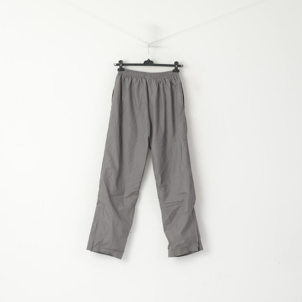 Puma Pantalon de survêtement pour homme Gris Sport Retro Sportswear Zip Leg Pantalon de survêtement