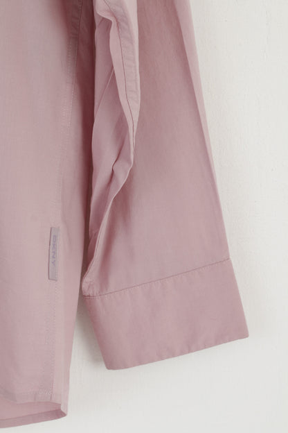 DKNY Men S Casual Shirt Lila Cotton Viscose Blend Soft Long Sleeve Top
