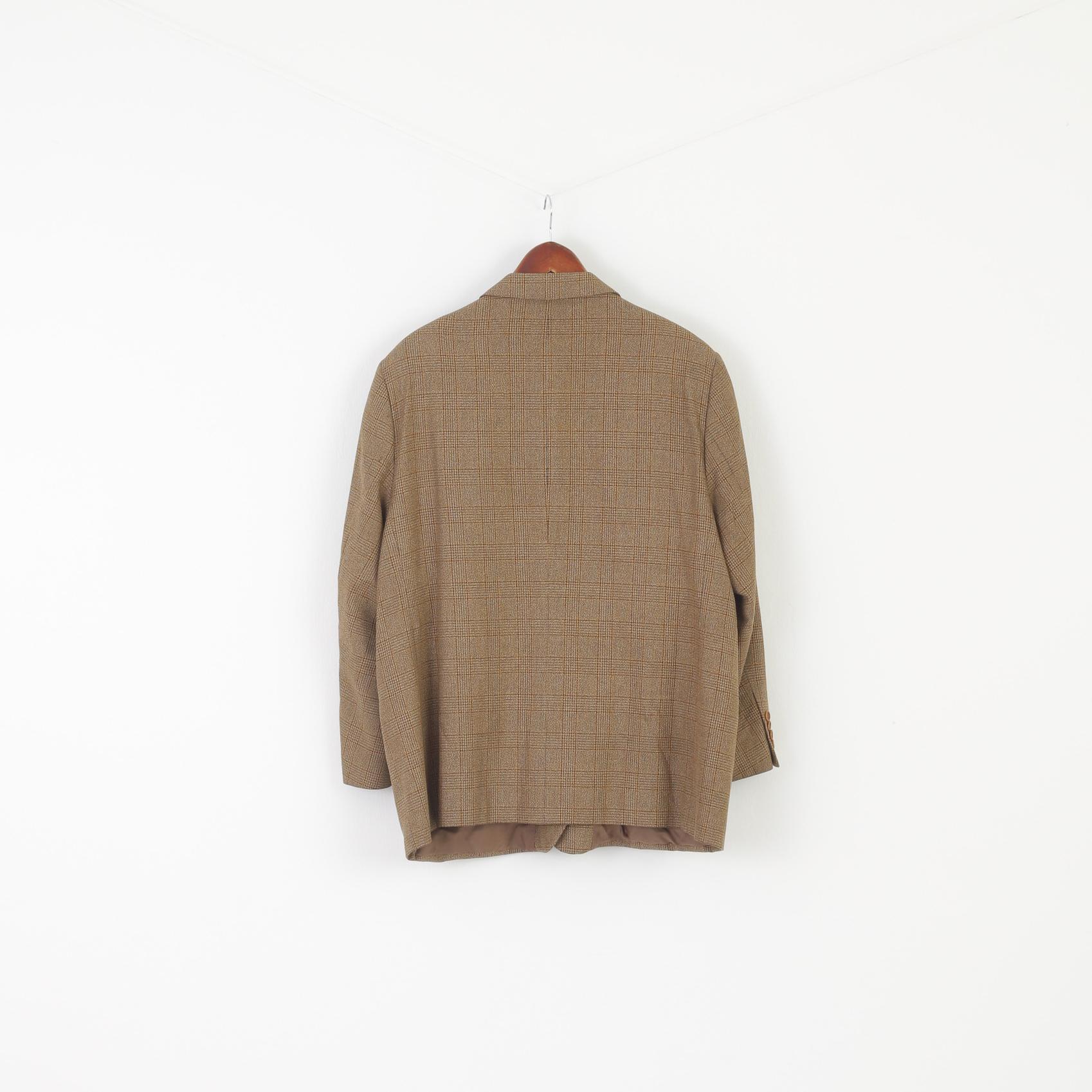 ジャケット・アウター VISVIM FALKLAND BLAZER TWEED Brown Check ビズビム FALKLAND BLAZER TWEED Brown Check British Tweed Co