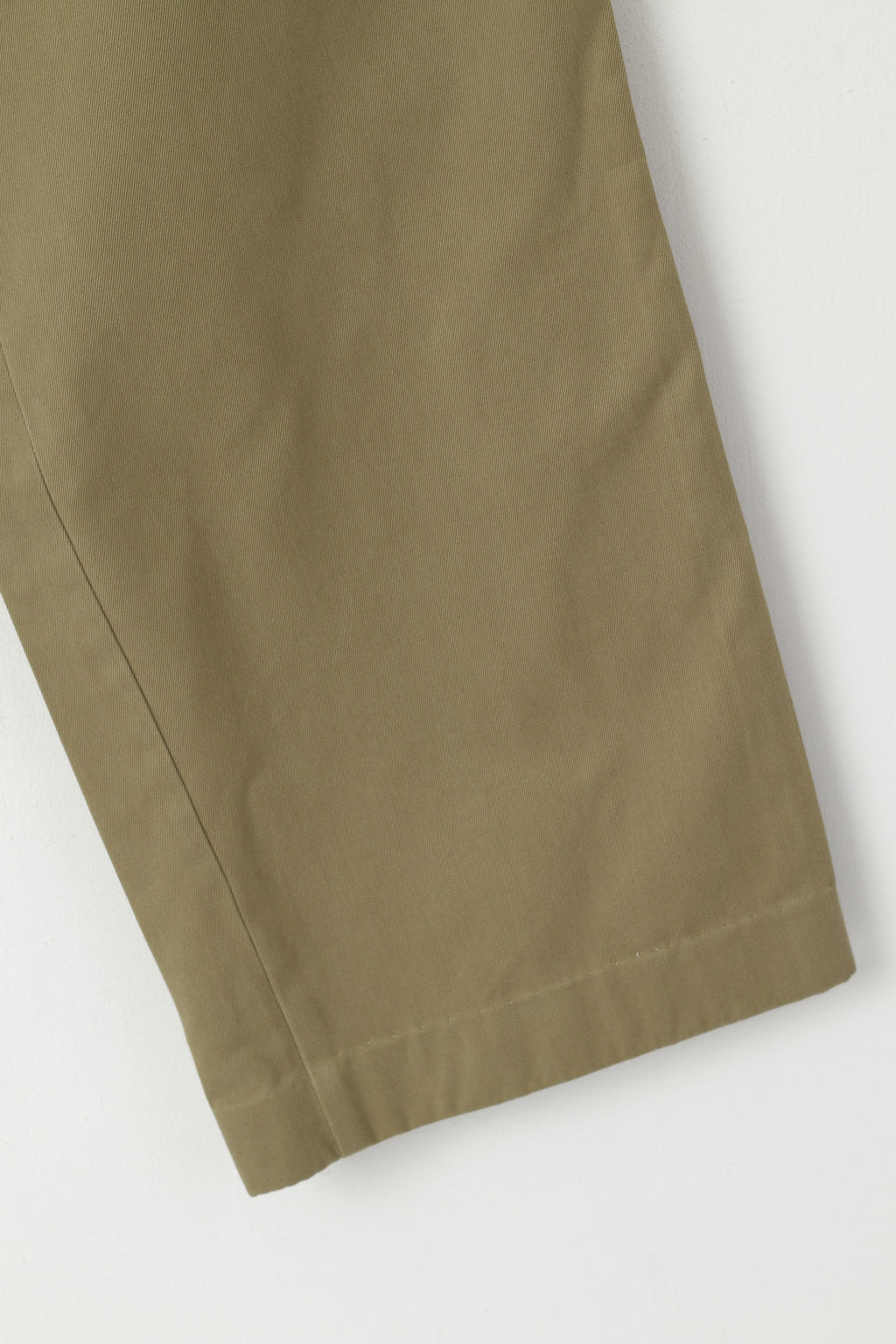 Barbour Men 34 Trousers Green Cotton Green Classic Straight Leg Casual Pants