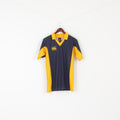 New Canterbury Men S Polo Shirt Navy Vintage Plain Sportswear Jersey Top