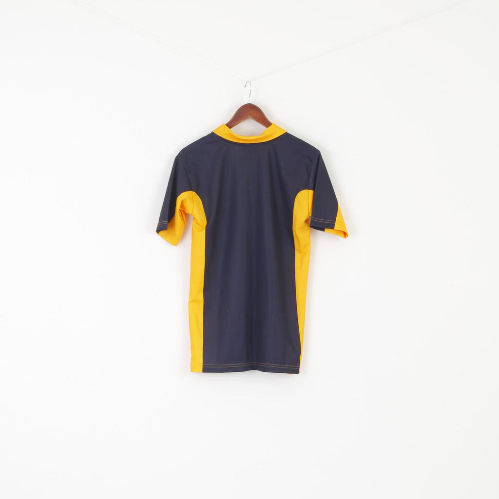 New Canterbury Men S Polo Shirt Navy Vintage Plain Sportswear Jersey Top