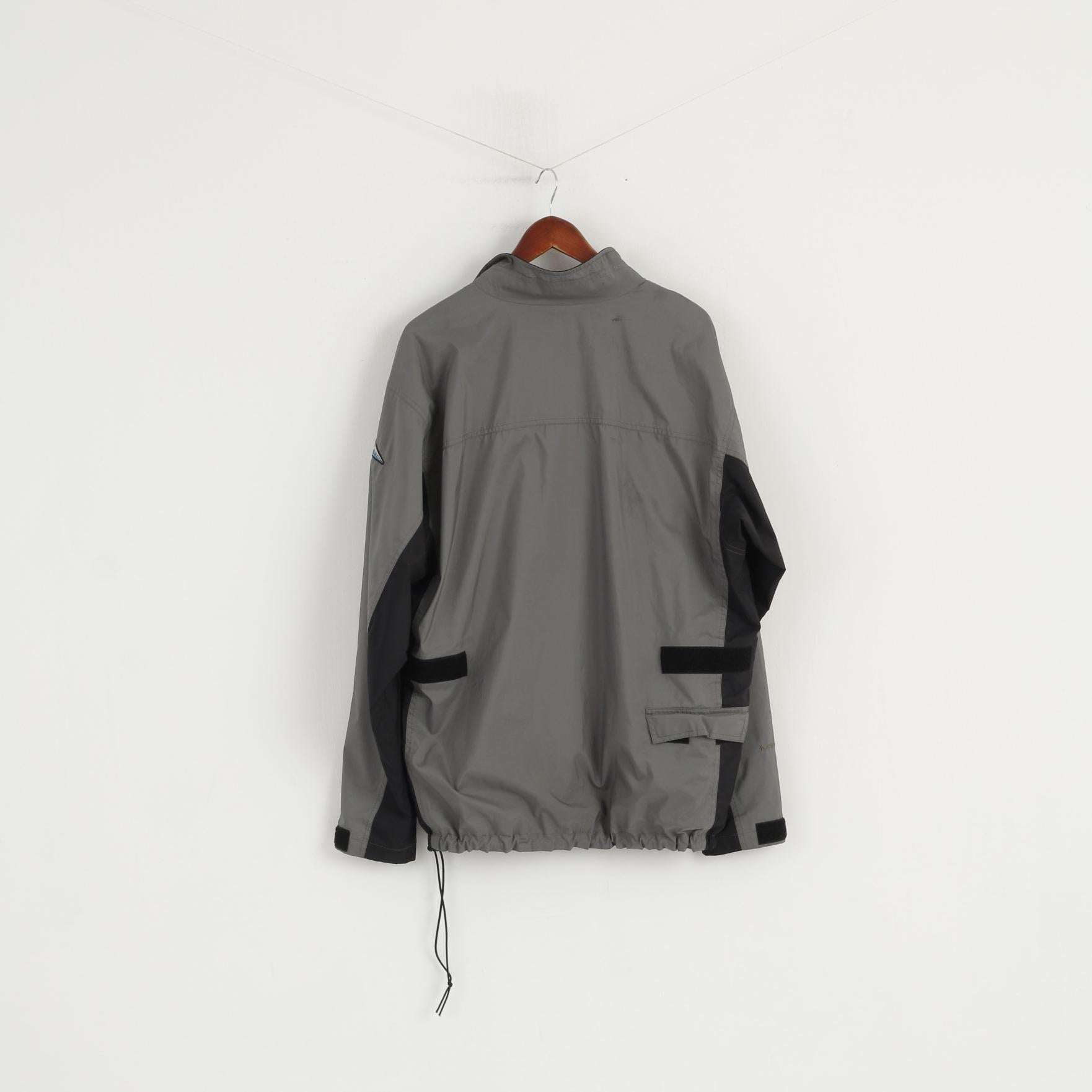 Tenson Veste XL pour homme Vert Pull coupe-vent technique extérieur léger