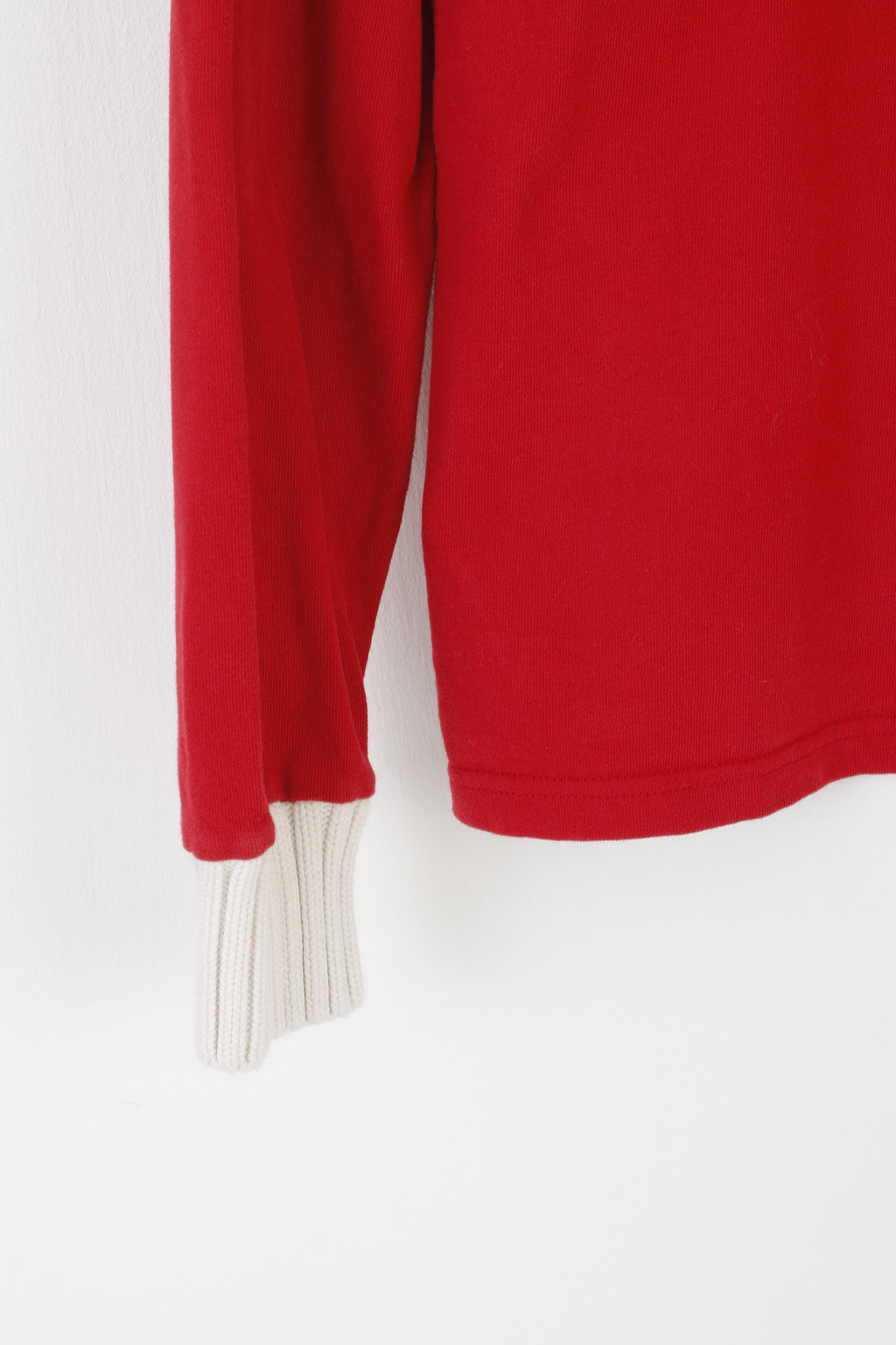 Polo Ruck &amp; Maul da uomo M, maglietta a maniche lunghe in cotone marrone rugby Football Club 1823