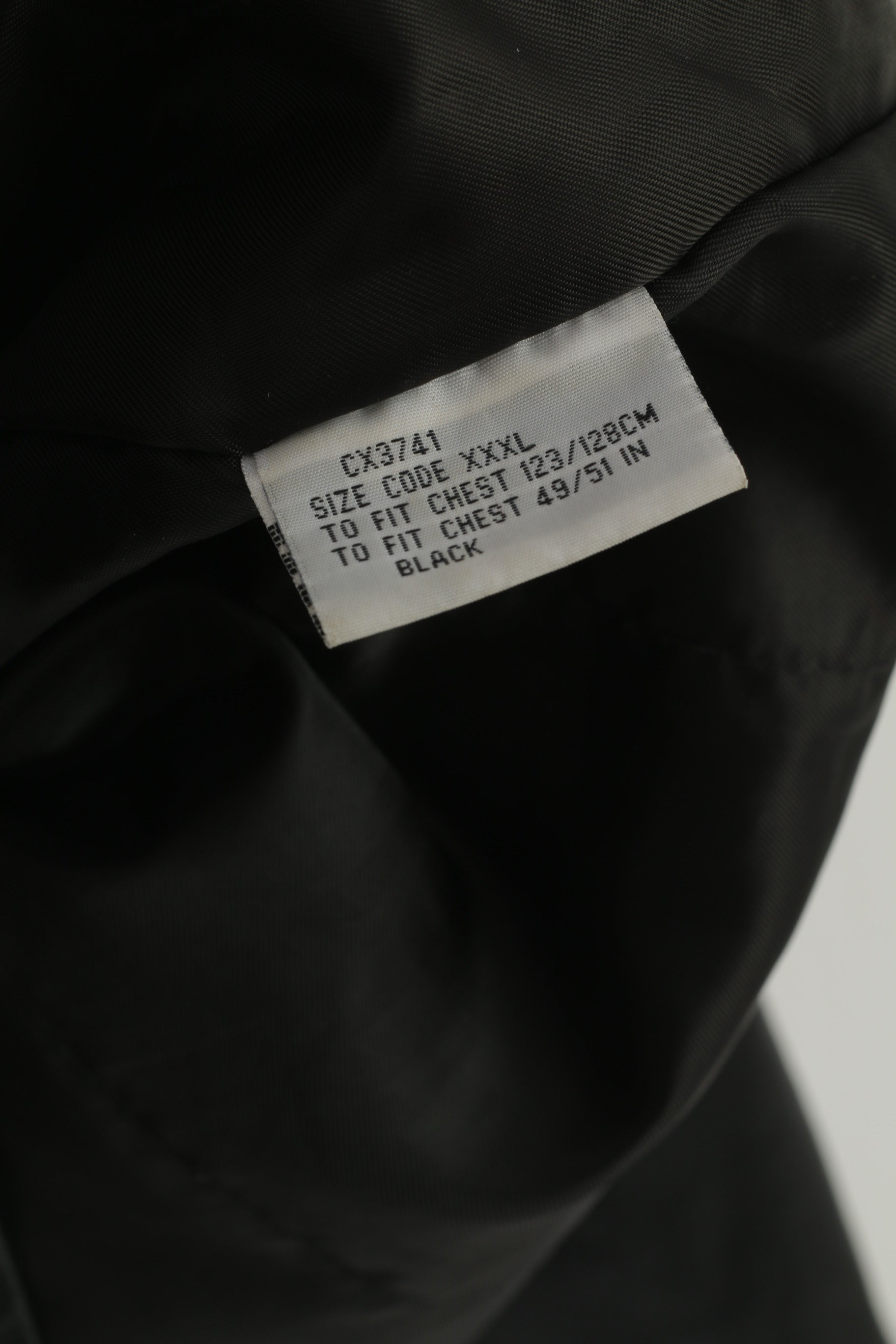 Original Hardware 57 Heavy Men 3XL Jacket Black Leather Vintage Collared Classic Top