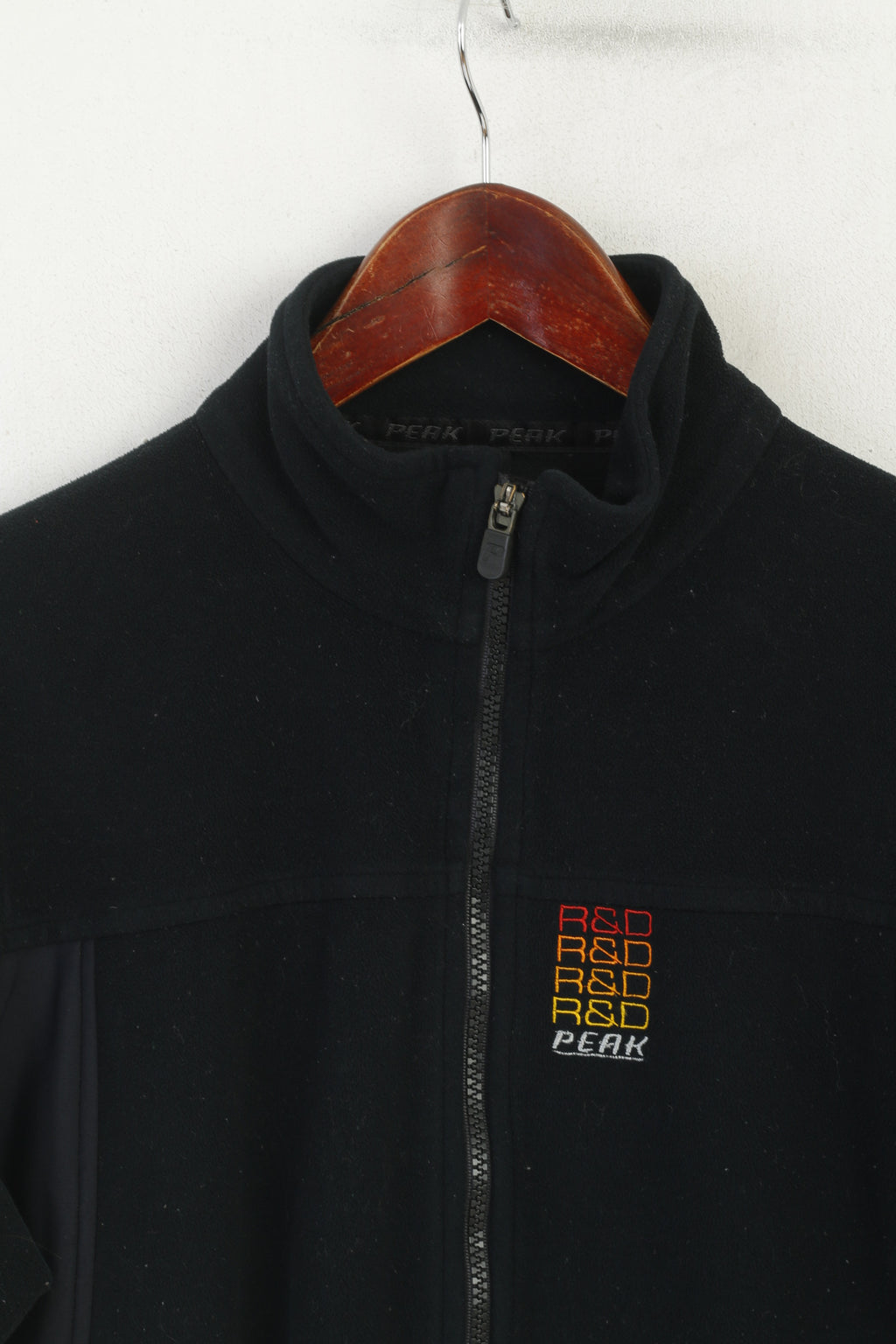 Peak Performance Women M (S) Jacket Black Windstopper Zip Up Outdoor Top