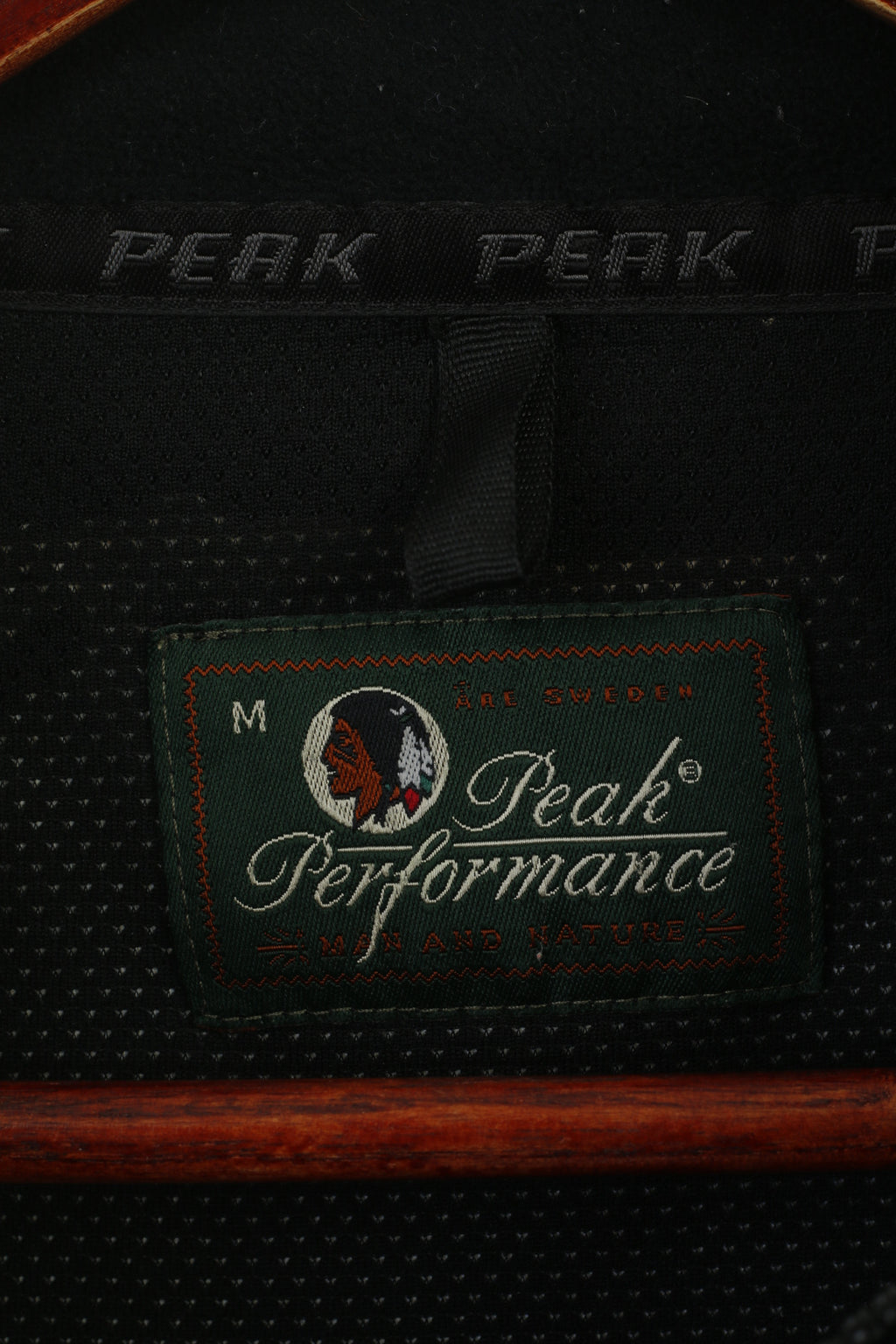 Peak Performance Women M (S) Jacket Black Windstopper Zip Up Outdoor Top