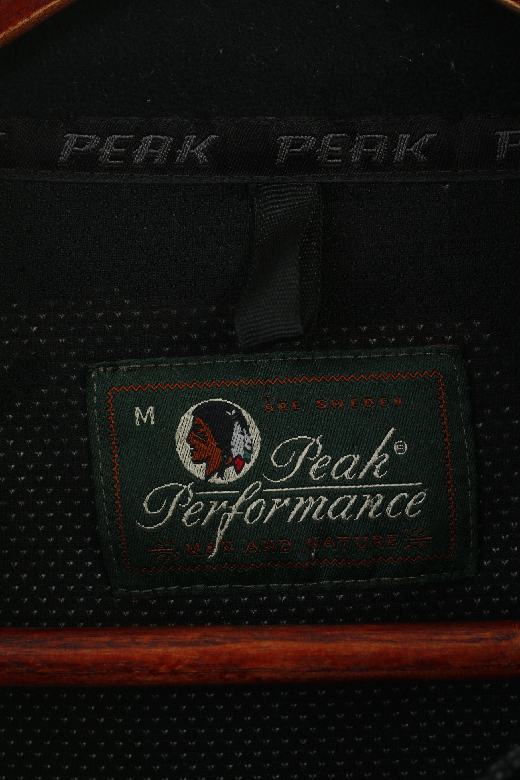 Peak Performance Women M (S) Jacket Black Windstopper Zip Up Outdoor Top