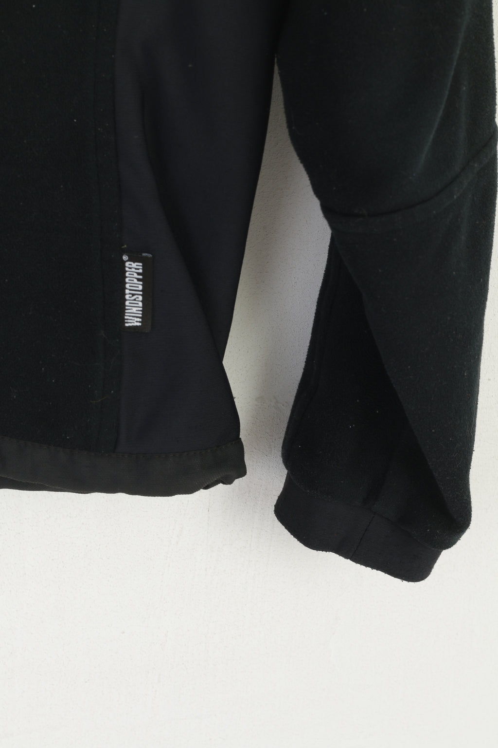 Peak Performance Women M (S) Jacket Black Windstopper Zip Up Outdoor Top