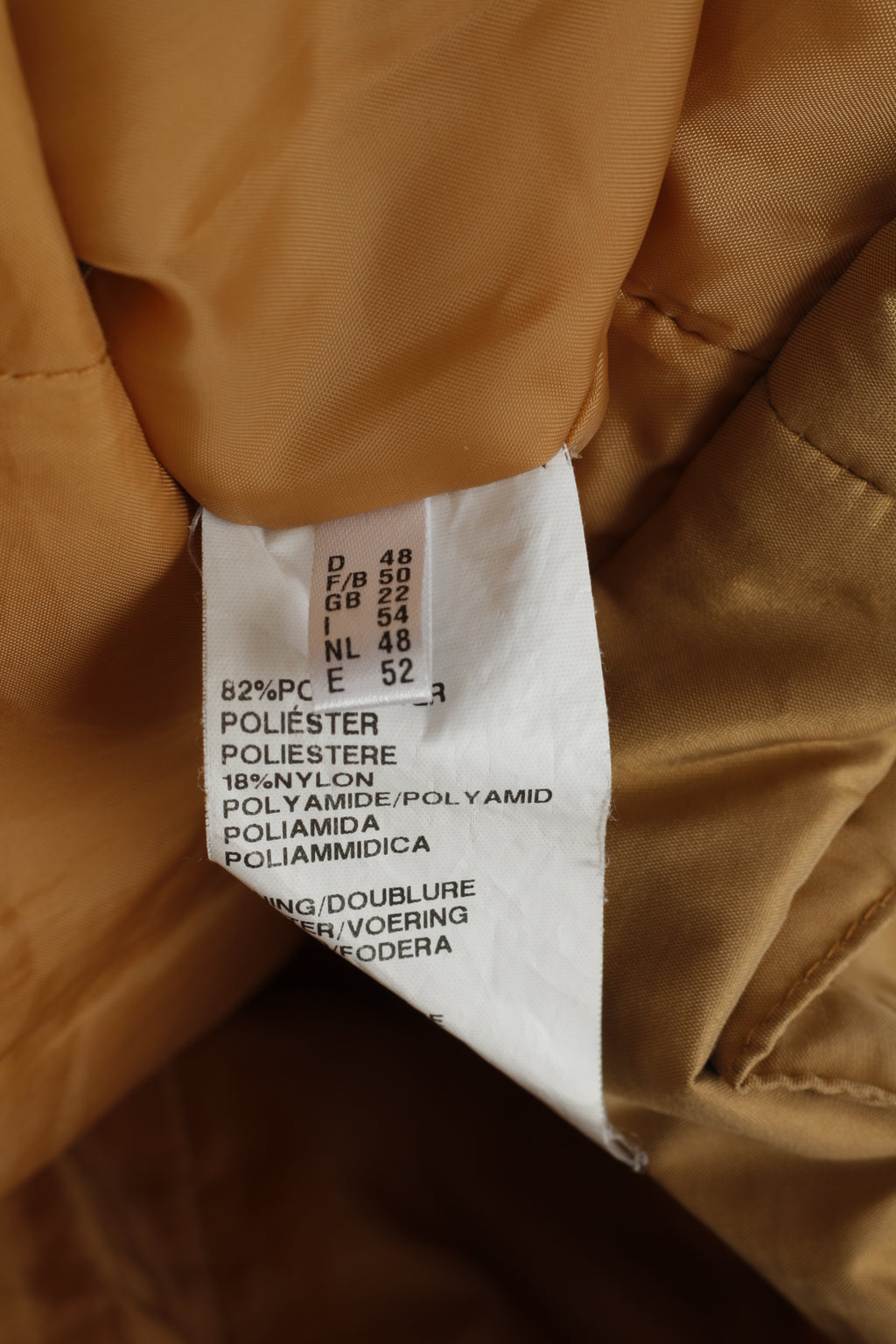 Klepper Women 22 48 Coat Shiny Brown Padded Aqua Stop Full Zipper Top