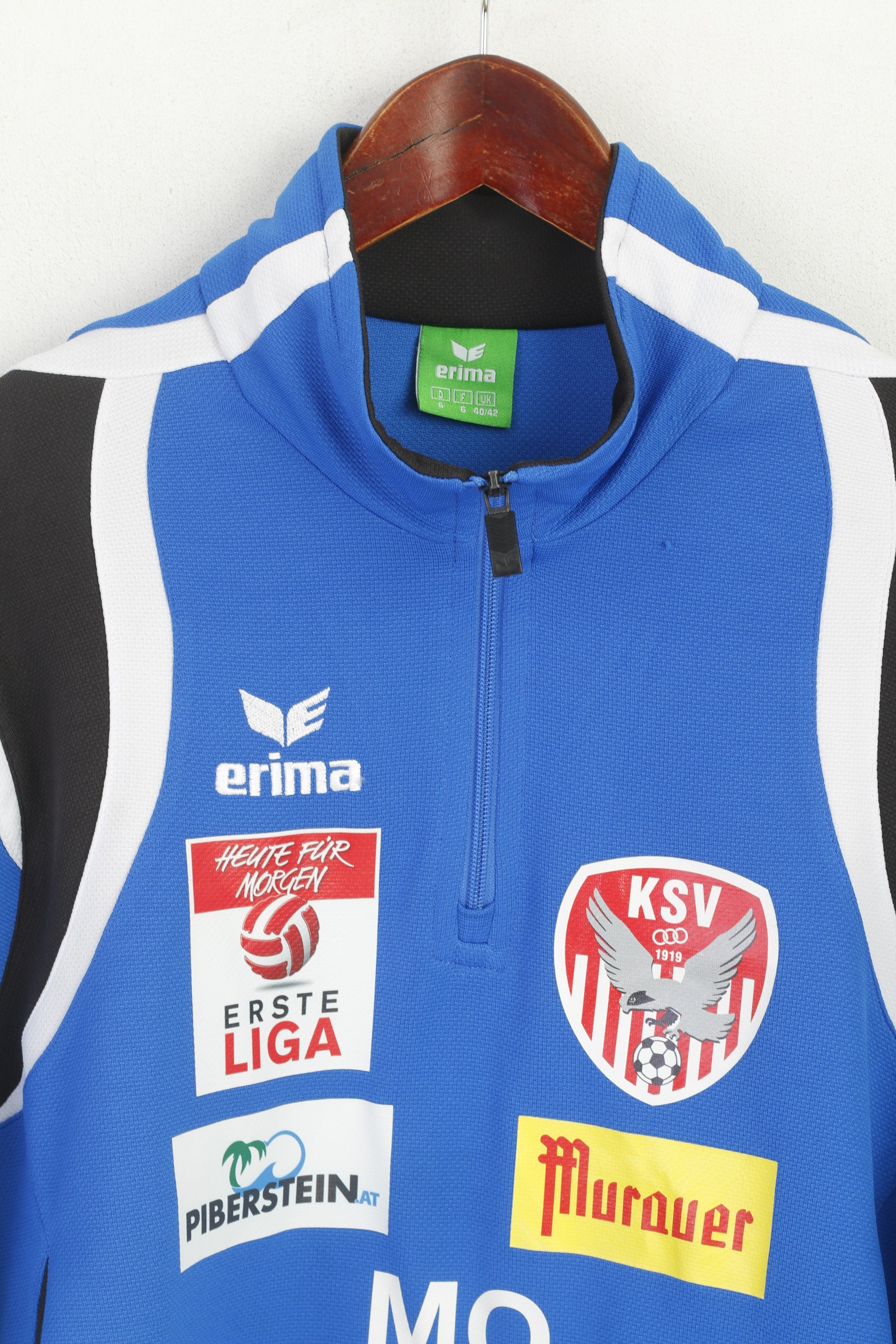 Erima Men 40/42 M Sweatshirt Blue Austria KSV Kapfenberger Sportswear Top