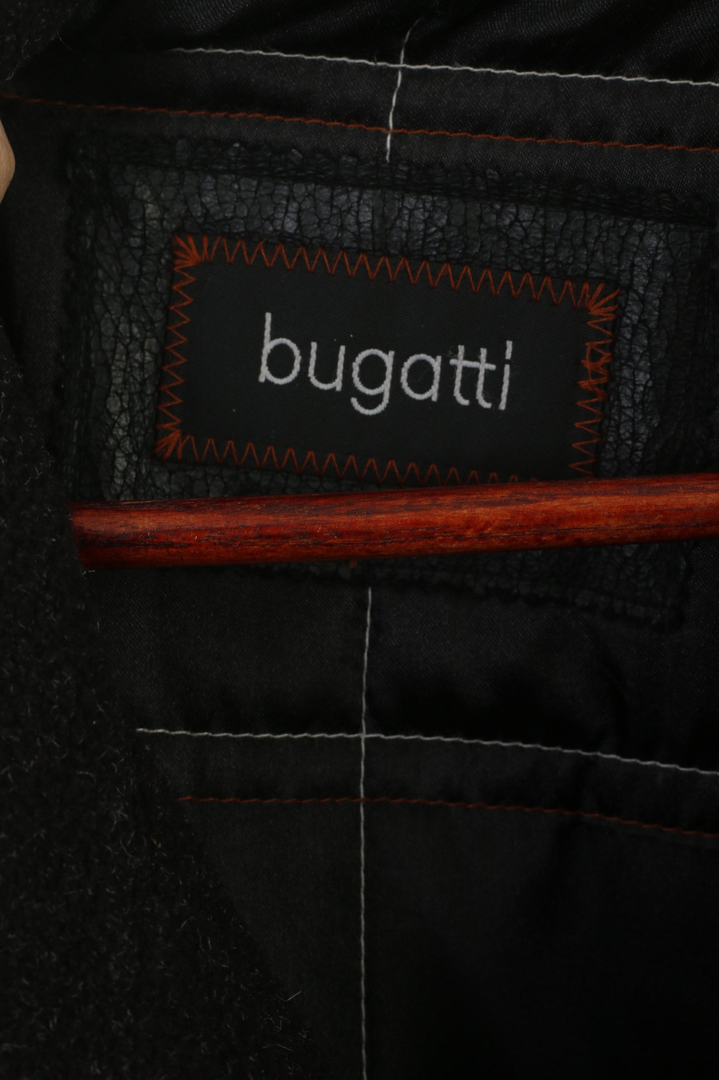 Bugatti Men 56 XXL Jacket Black Lined Zipped Classic Equipped Multi Pocket Top