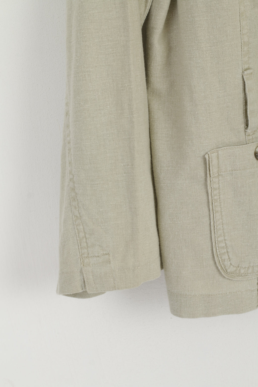 Columbia Women S Casual Shirt Beige Linen Sportswear Outdoor Hiking Top