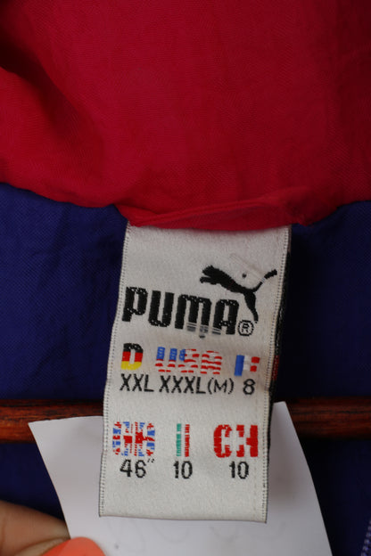 Tuta da uomo Puma 46 XXL Vintage Purple Shiny Sports Unity Nylon Oldschool Set