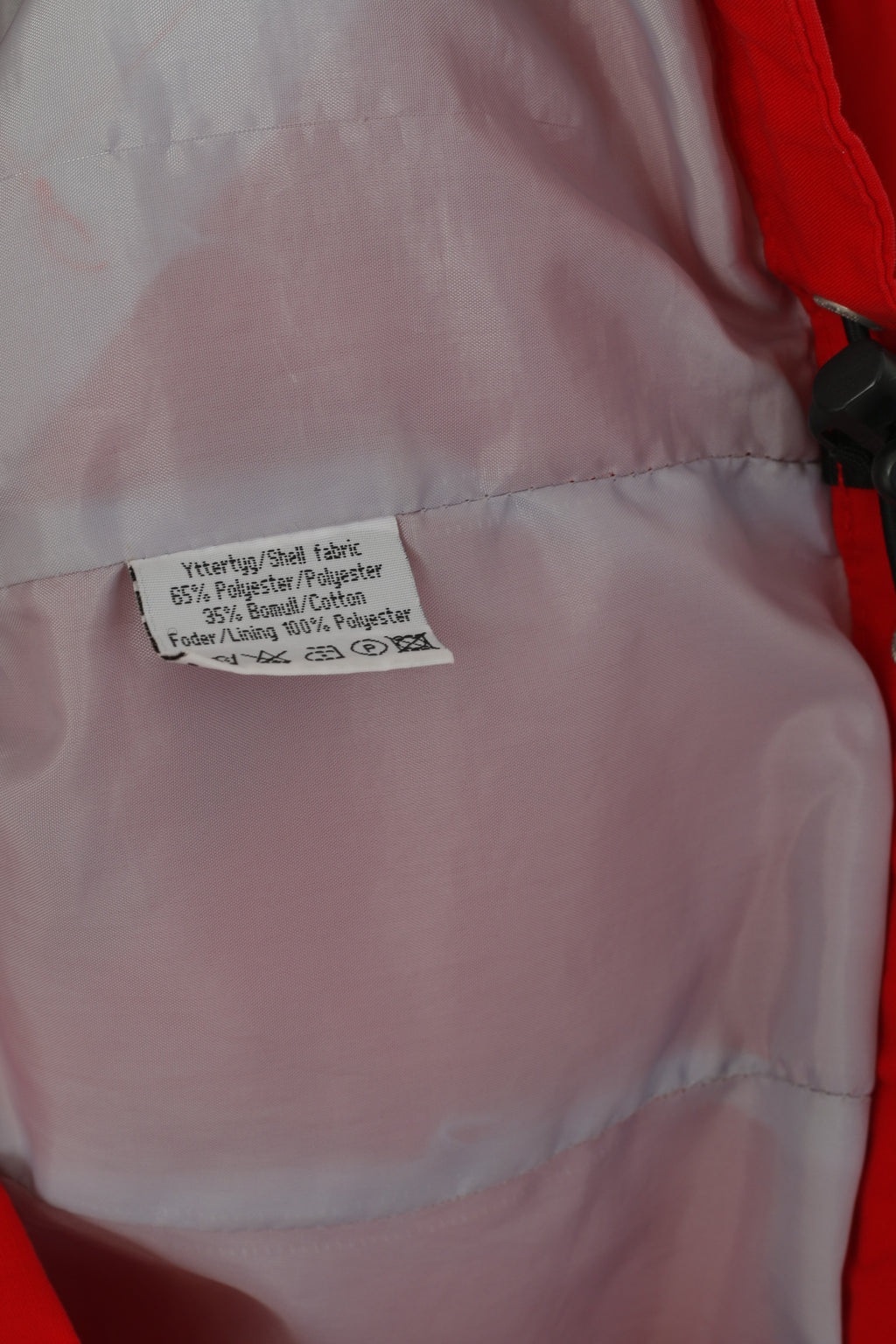 Etirel Femmes 36 S Veste Rouge Campus Sportswear À Capuche Poches Zippées Complètes Haut