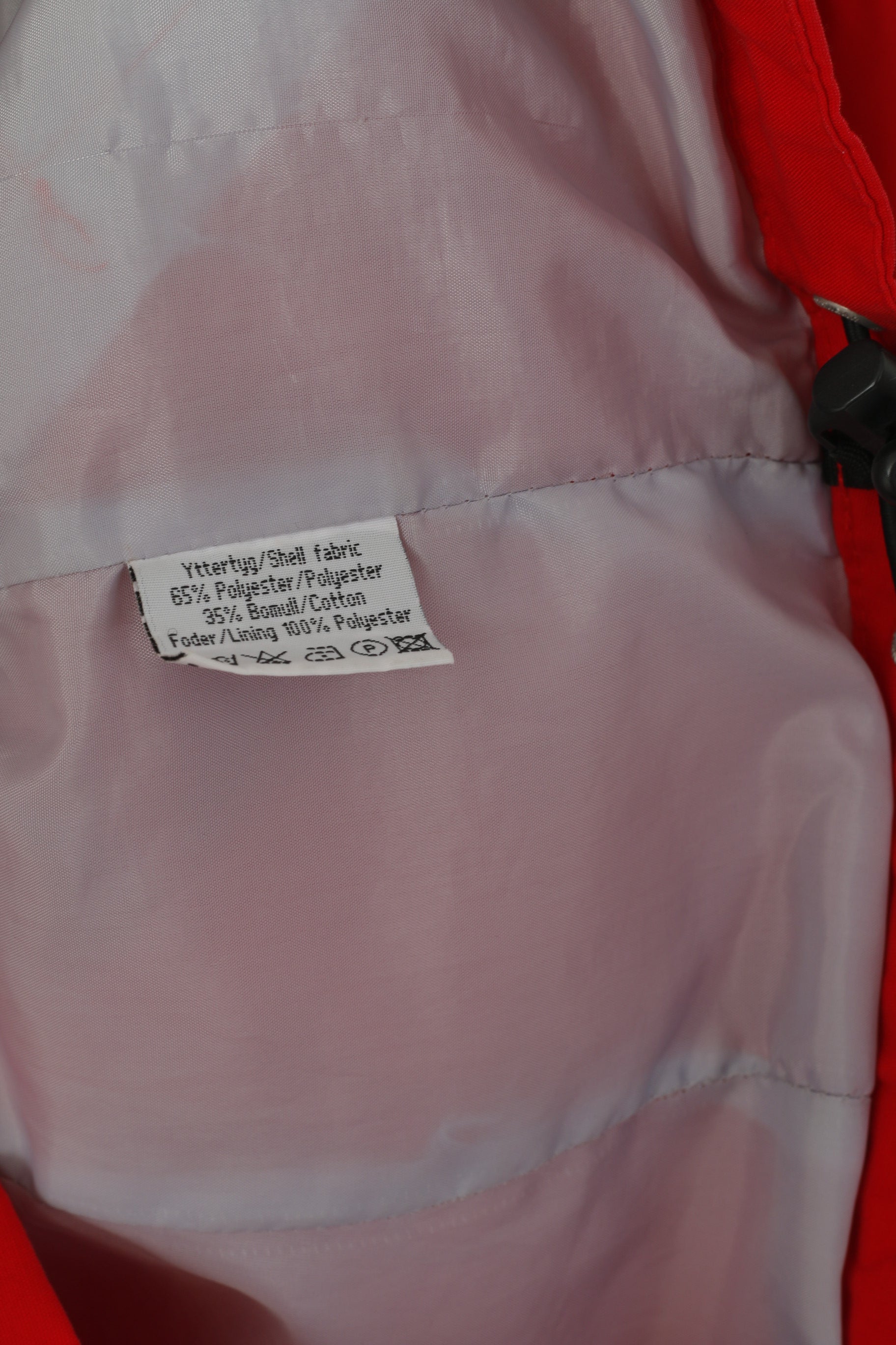 Etirel Femmes 36 S Veste Rouge Campus Sportswear À Capuche Poches Zippées Complètes Haut