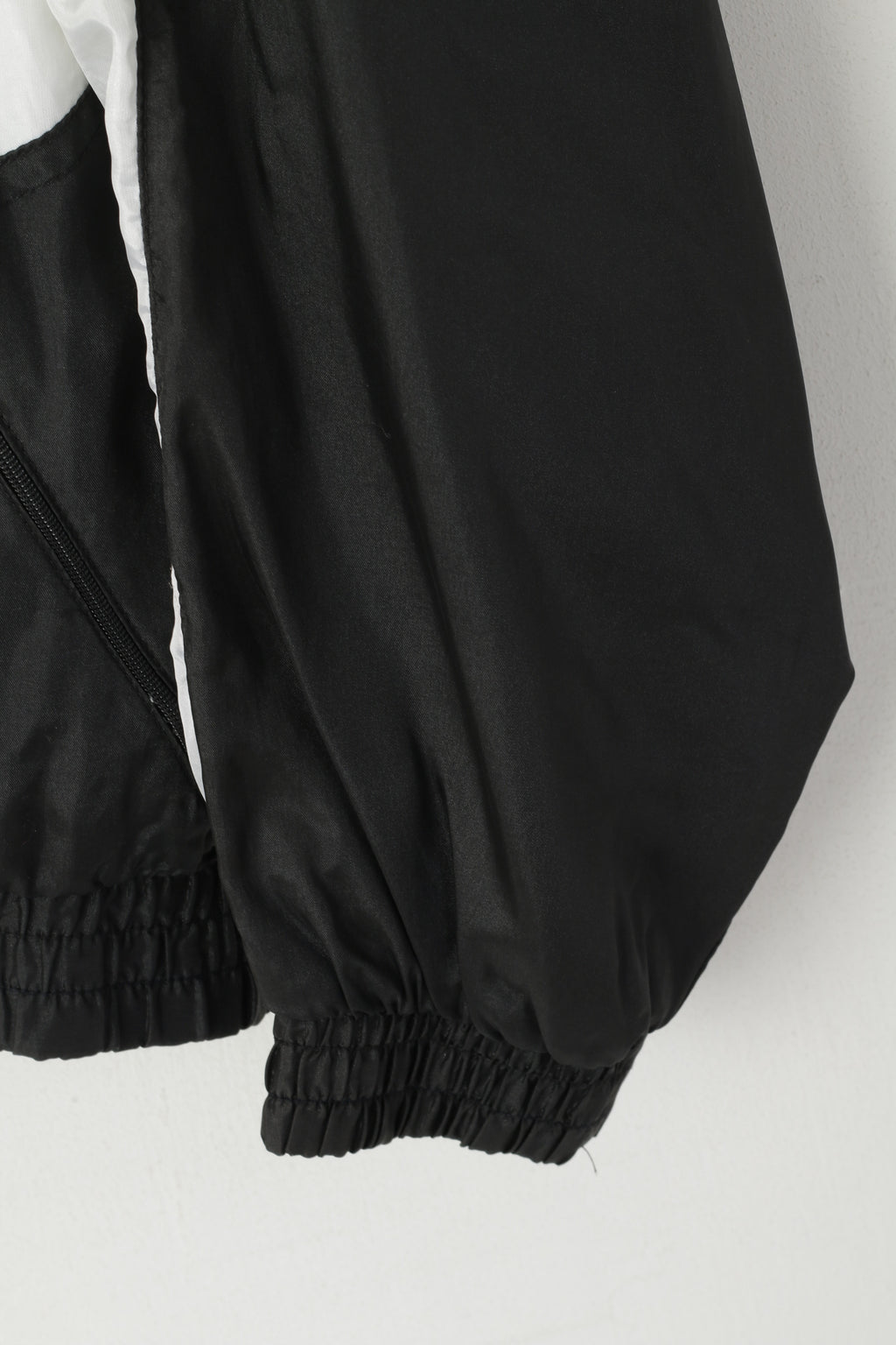 Uhlsport Men S Track Top Jacket Black Sport Vintage Sportswear Shiny Zip Up Top