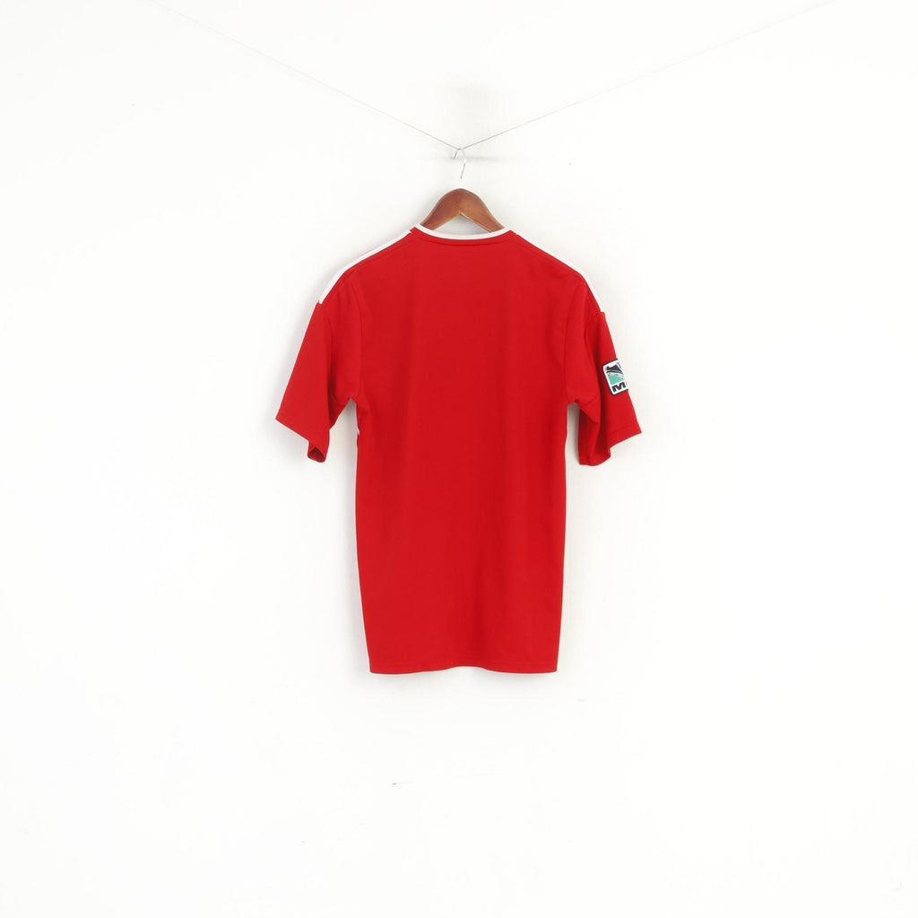 Maglia Adidas da uomo M rossa Climacool MLS Maglia da allenamento per abbigliamento sportivo da calcio