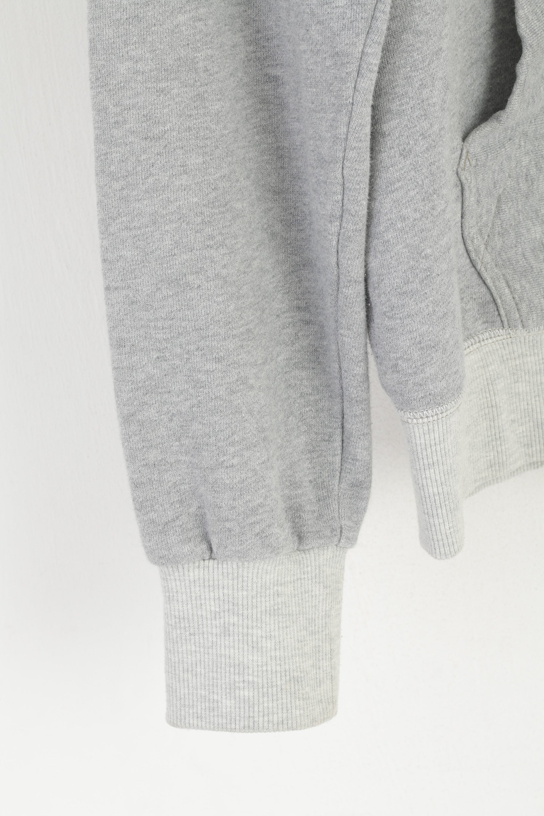 Felpa G-Star Raw da donna M. Top sportivo con cappuccio e zip in cotone grigio