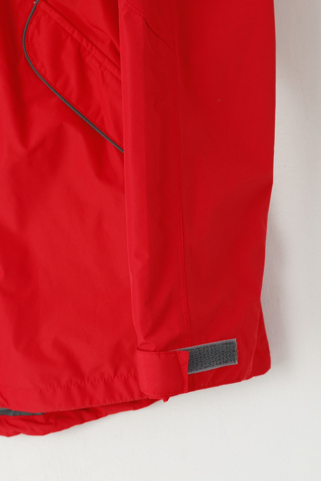 Giacca da uomo Rukka M rossa leggera con cerniera intera Holzbau AG Sportswear Outdoor Top