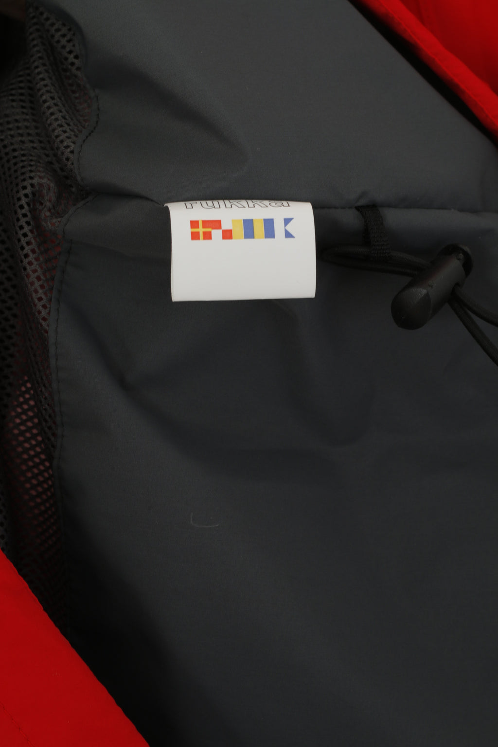 Giacca da uomo Rukka M rossa leggera con cerniera intera Holzbau AG Sportswear Outdoor Top