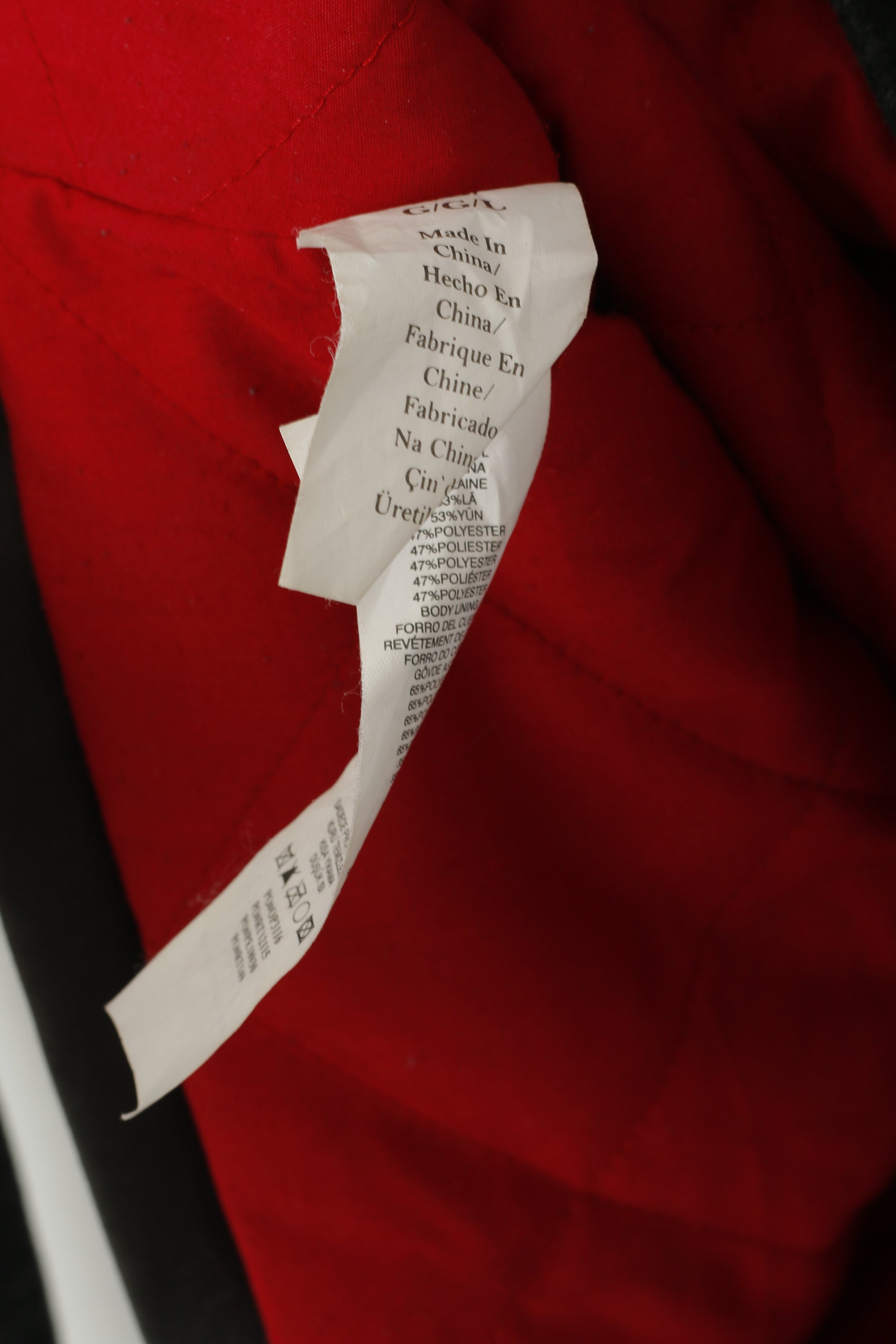 Original Penguin Men L (M) Jacket Green Military Cotton Full Zipper Harrington Top