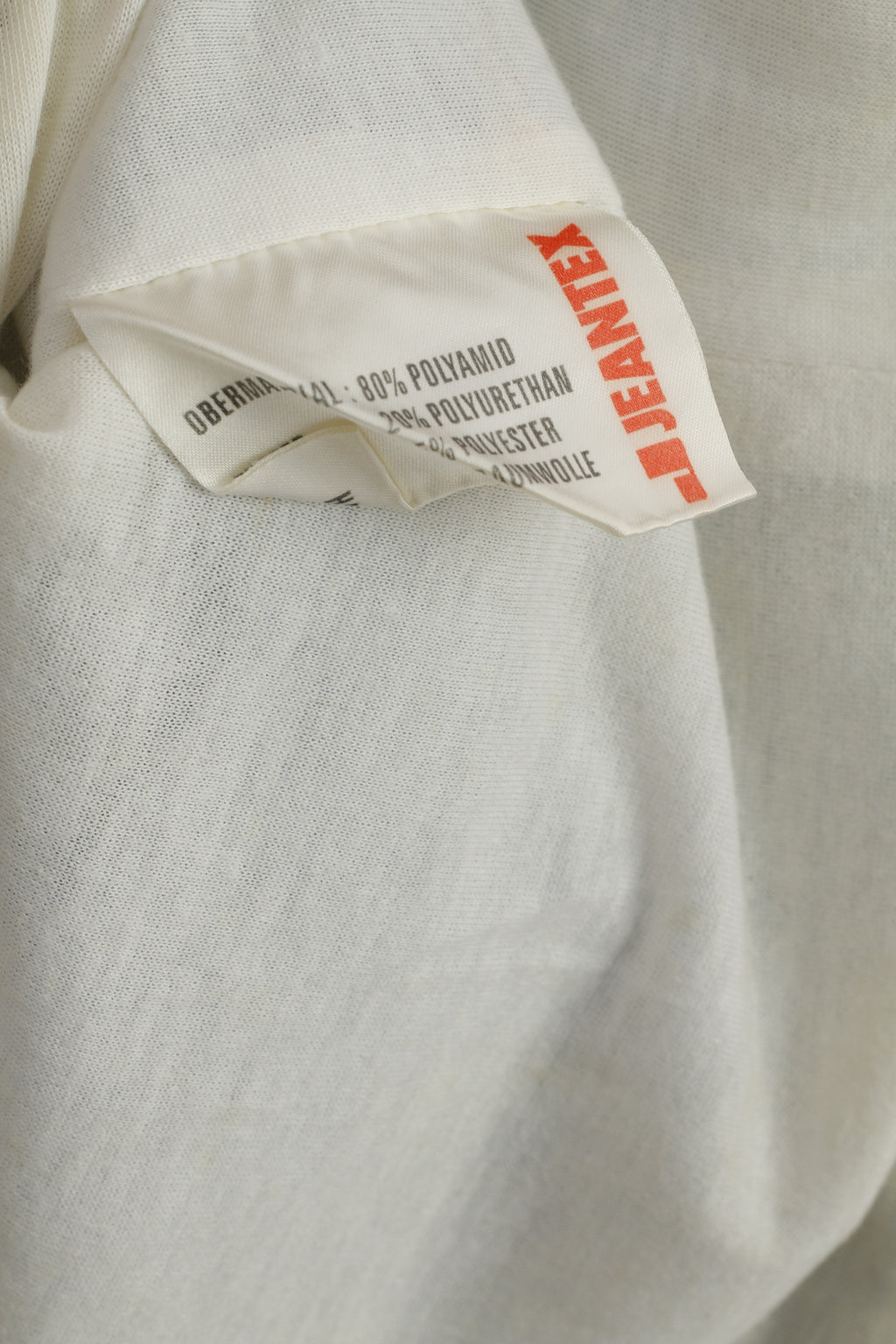 Jeantex Men 54/56 XL Jacket Green Nylon Waterproof Hidden Hood Vintage Zip Up Top